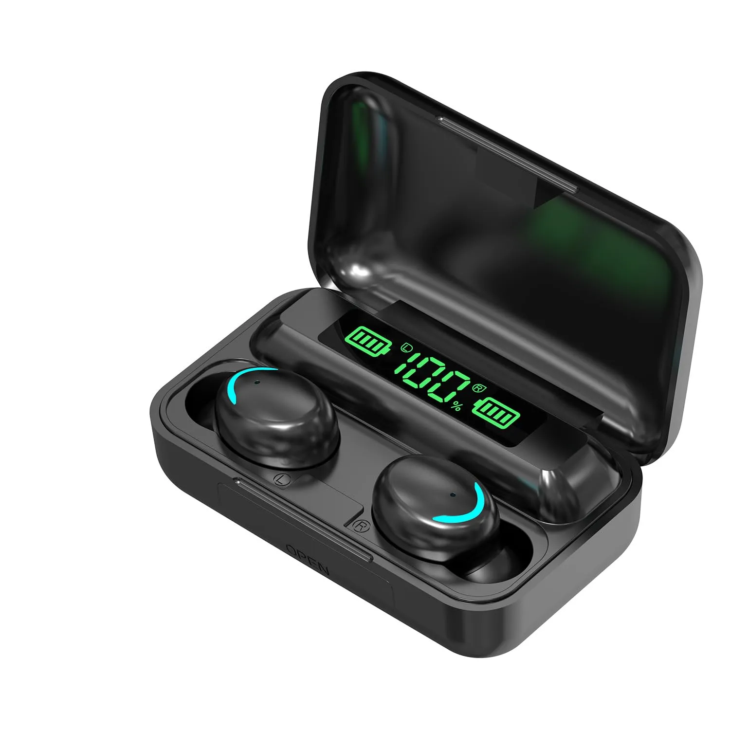 2023 Newest Wireless Earbuds F9-5, Bluetooth Earphones with Charging Case, IPX7 Waterproof