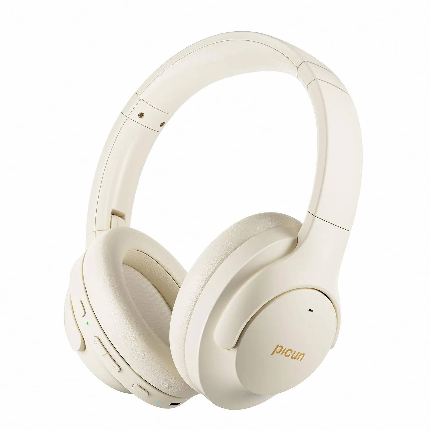 Active Noise Cancelling Headphones, ANC Wireless Over Ear, Bluetooth, 60H Playtime, Hi-Res Audio