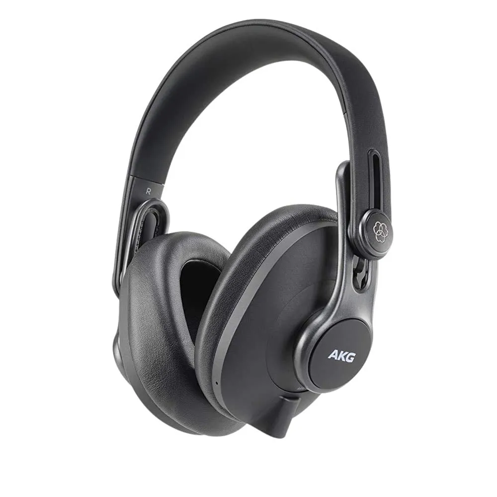 AKG K371BT Bluetooth Over-Ear Headphones - Foldable, Closed-Back, 40-Hour Battery Life, Renewed