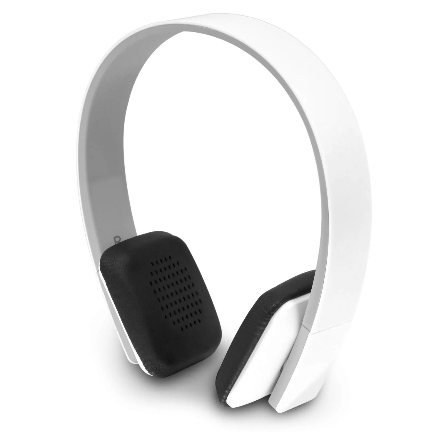 Aluratek Bluetooth Wireless Headphones, White - Hi-Fidelity Sound, 8-Hour Battery, Hands-Free Calling