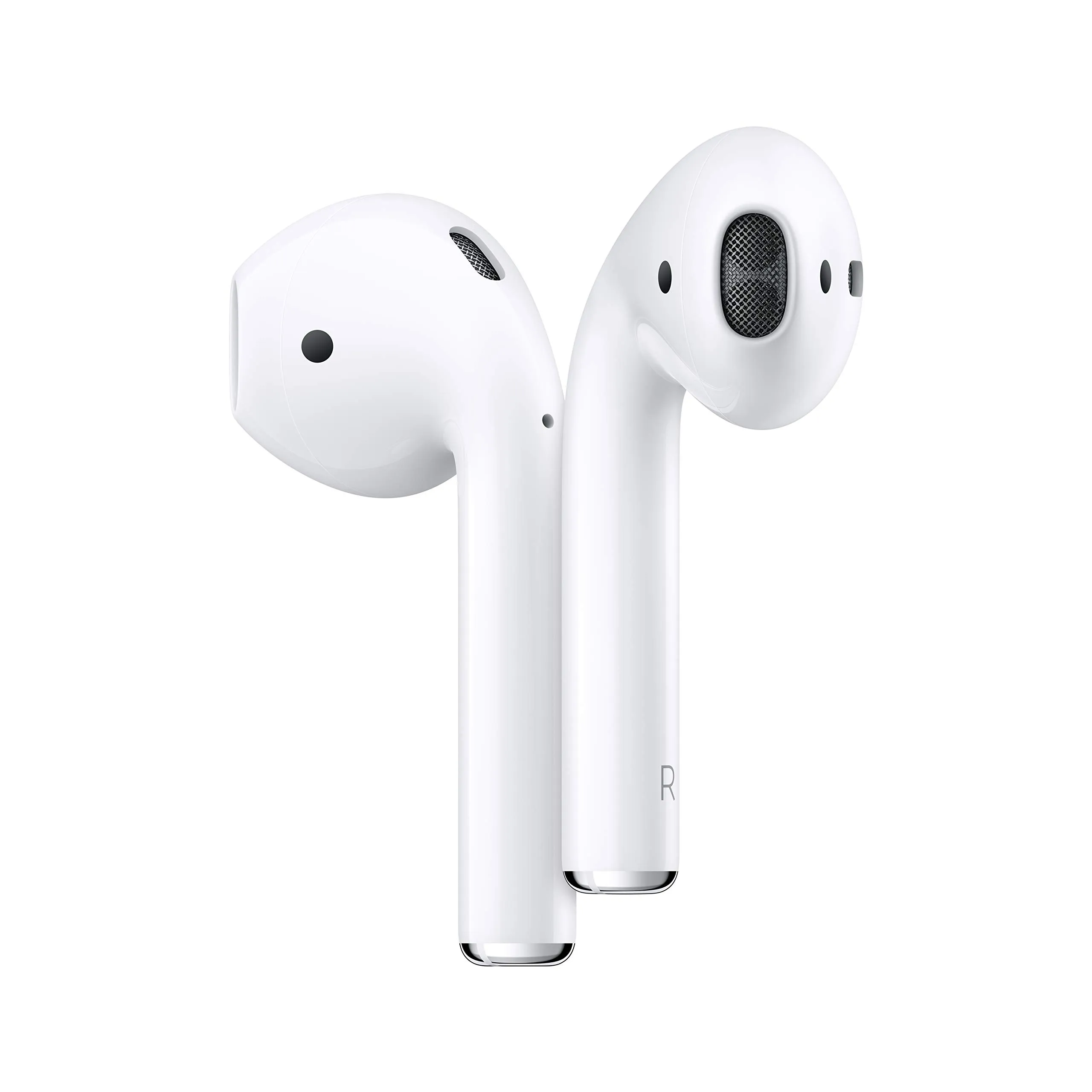 Apple AirPods (2nd Gen) Wireless Earbuds, Bluetooth Headphones, 24+ Hours Battery, Lightning Case