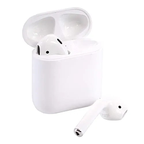 Apple AirPods Wireless Bluetooth In-Ear Headset with Charging Case - Renewed, White