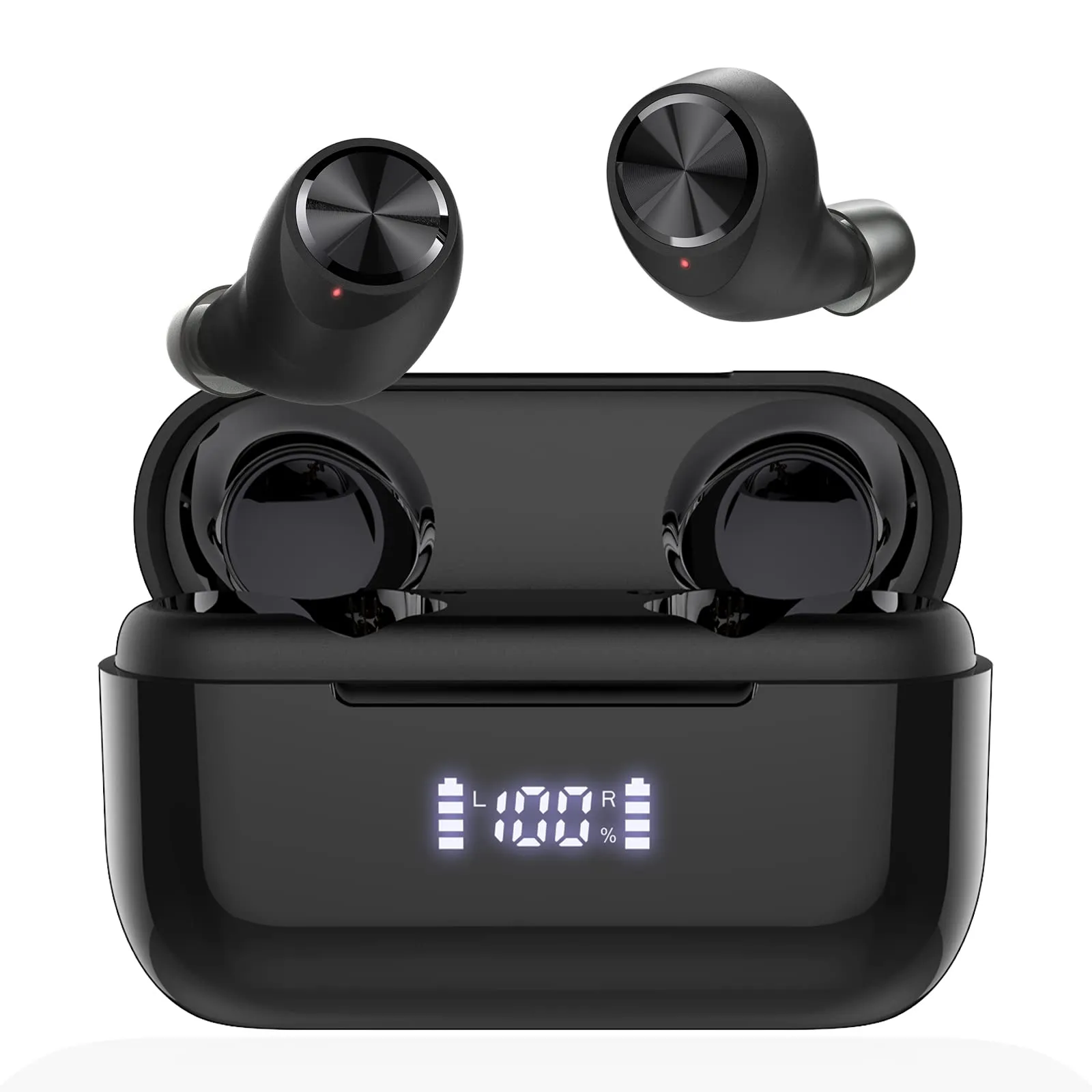 Aruind True Wireless Earbuds with 160H Playtime, IPX7 Waterproof, CVC 8.0 Noise Cancelling