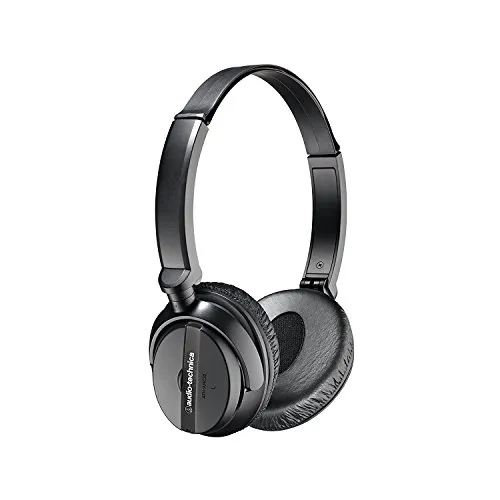 Audio-Technica ATH-ANC20 Active Noise-Cancelling On-Ear Headphones - 20Hz-20kHz, 16 Ohms