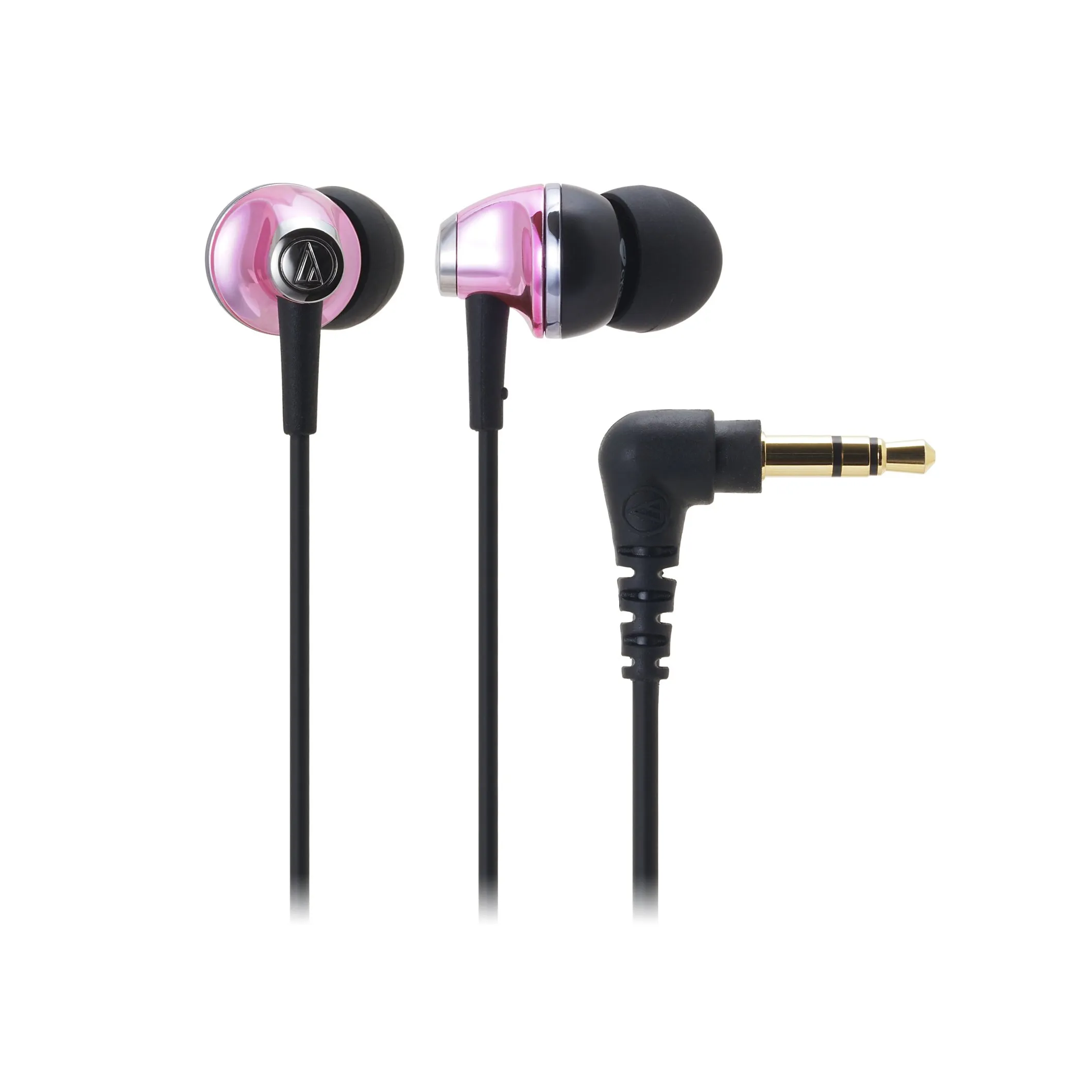 Audio-Technica ATH-CK313MPK Wired In-Ear Headphones - Pink, Comfortable Fit, 8.8mm Drivers