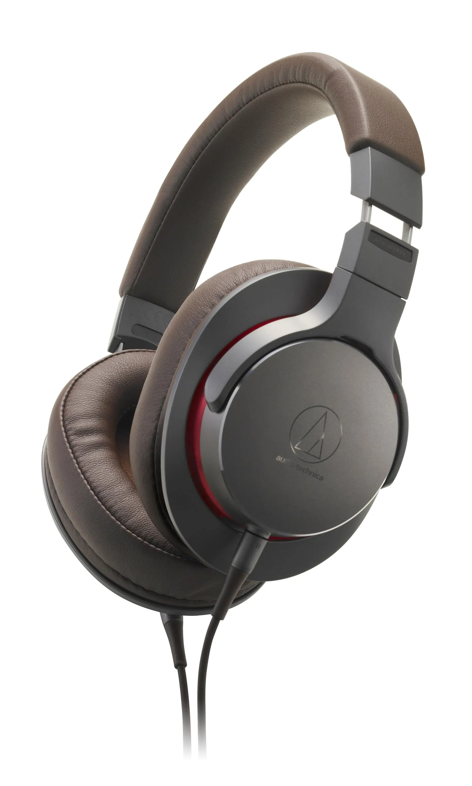 Audio-Technica ATH-MSR7bGM Over-Ear High-Res Headphones, Gunmetal with Balanced Connection Options