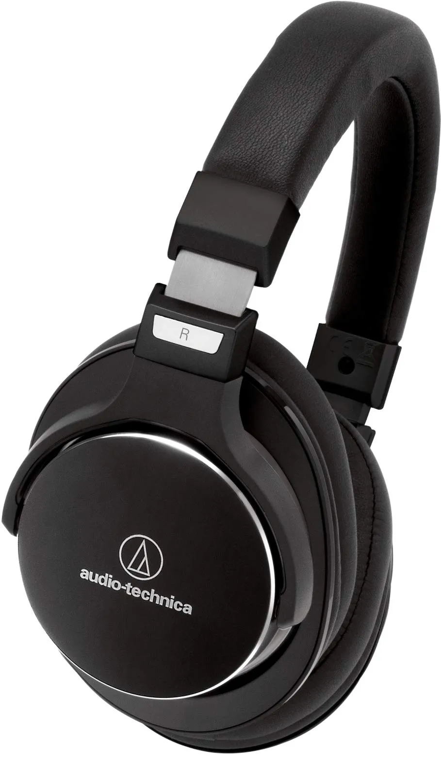 Audio-Technica ATH-MSR7NC High-Resolution Headphones with Active Noise Cancellation, Black