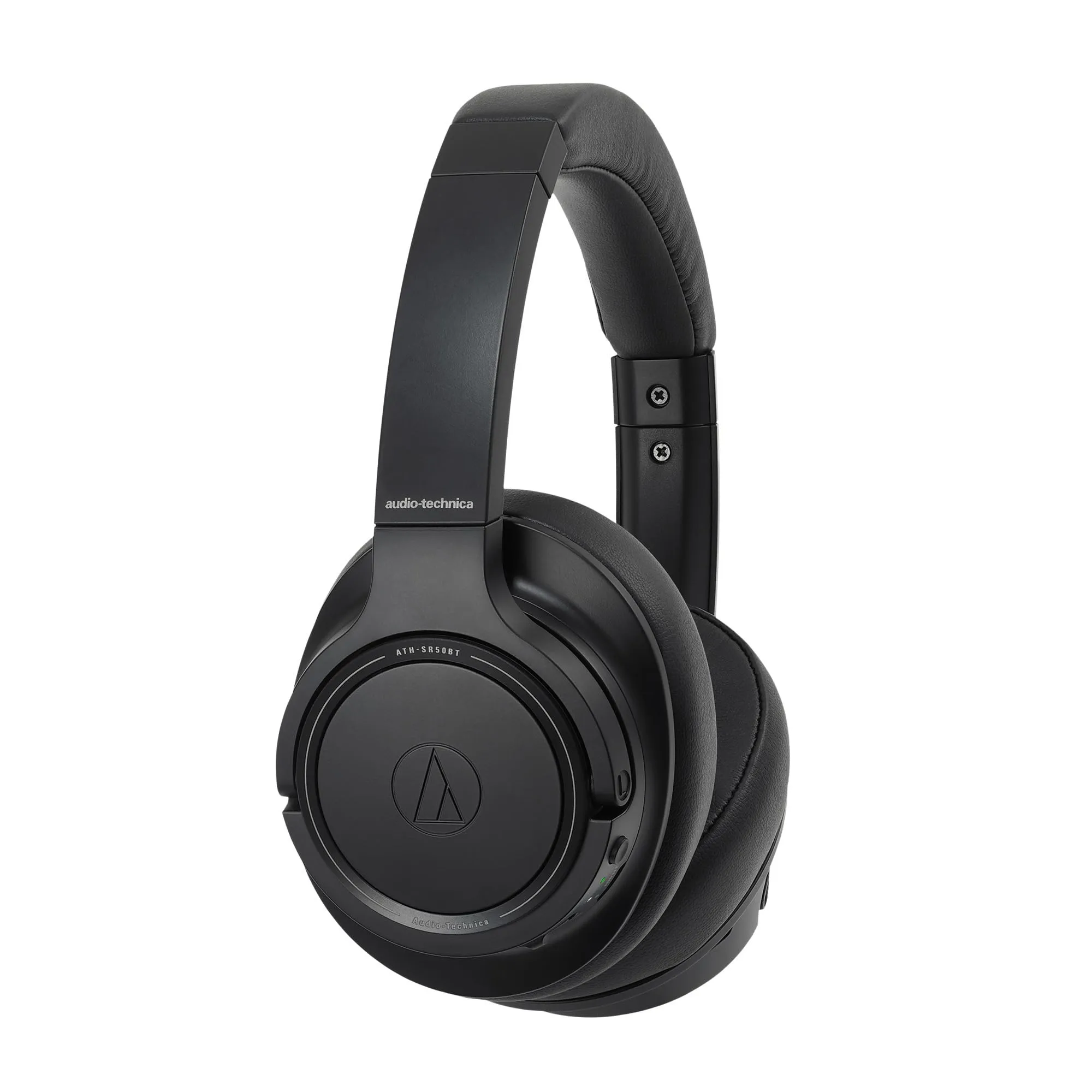 Audio-Technica ATH-SR50BT Bluetooth Wireless Over-Ear Headphones, Black - Hi-Res Audio, Noise-Canceling