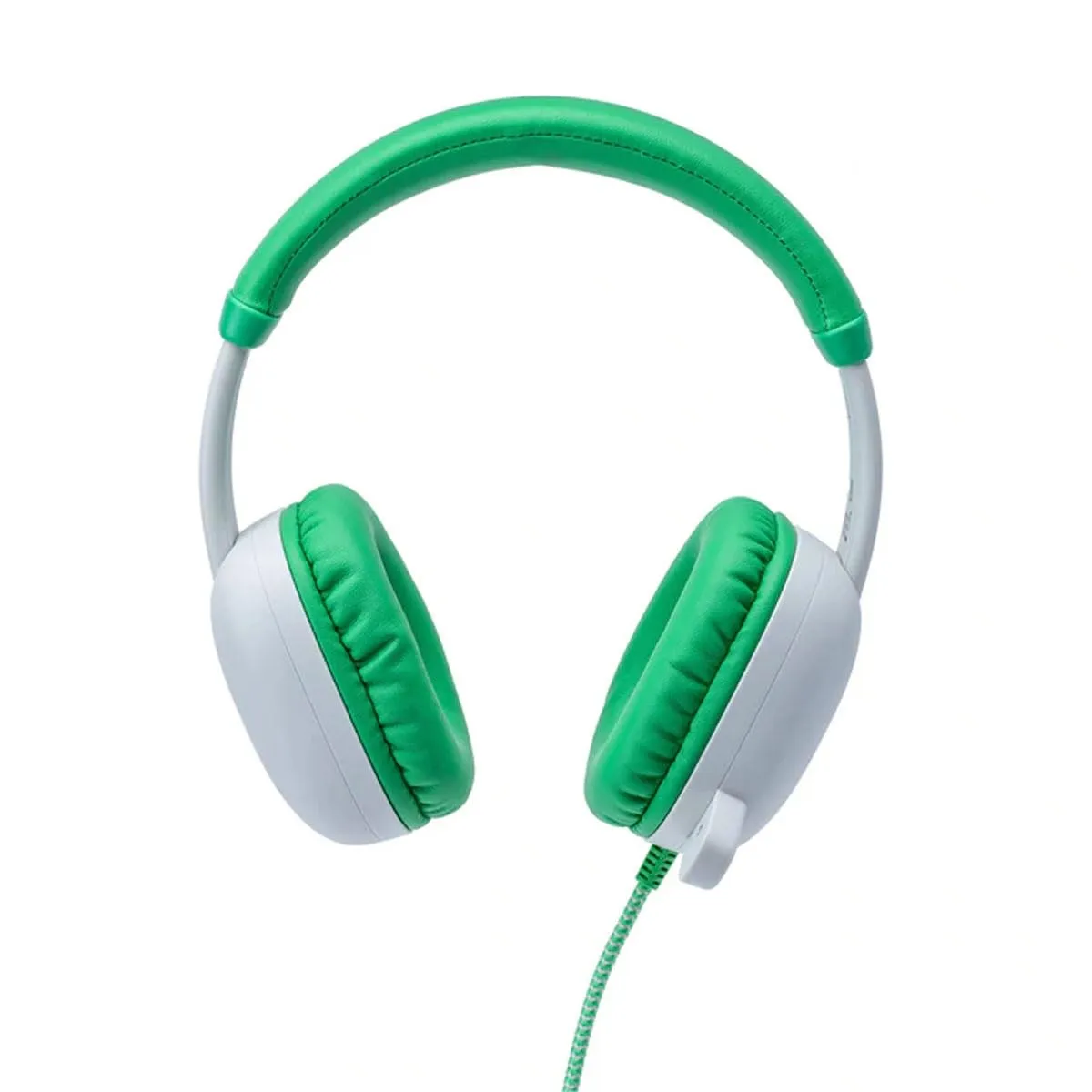 Avid AP-400 WonderEars Classroom Headphone with Microphone, 20 Pack, Green, Safe 85dB Volume