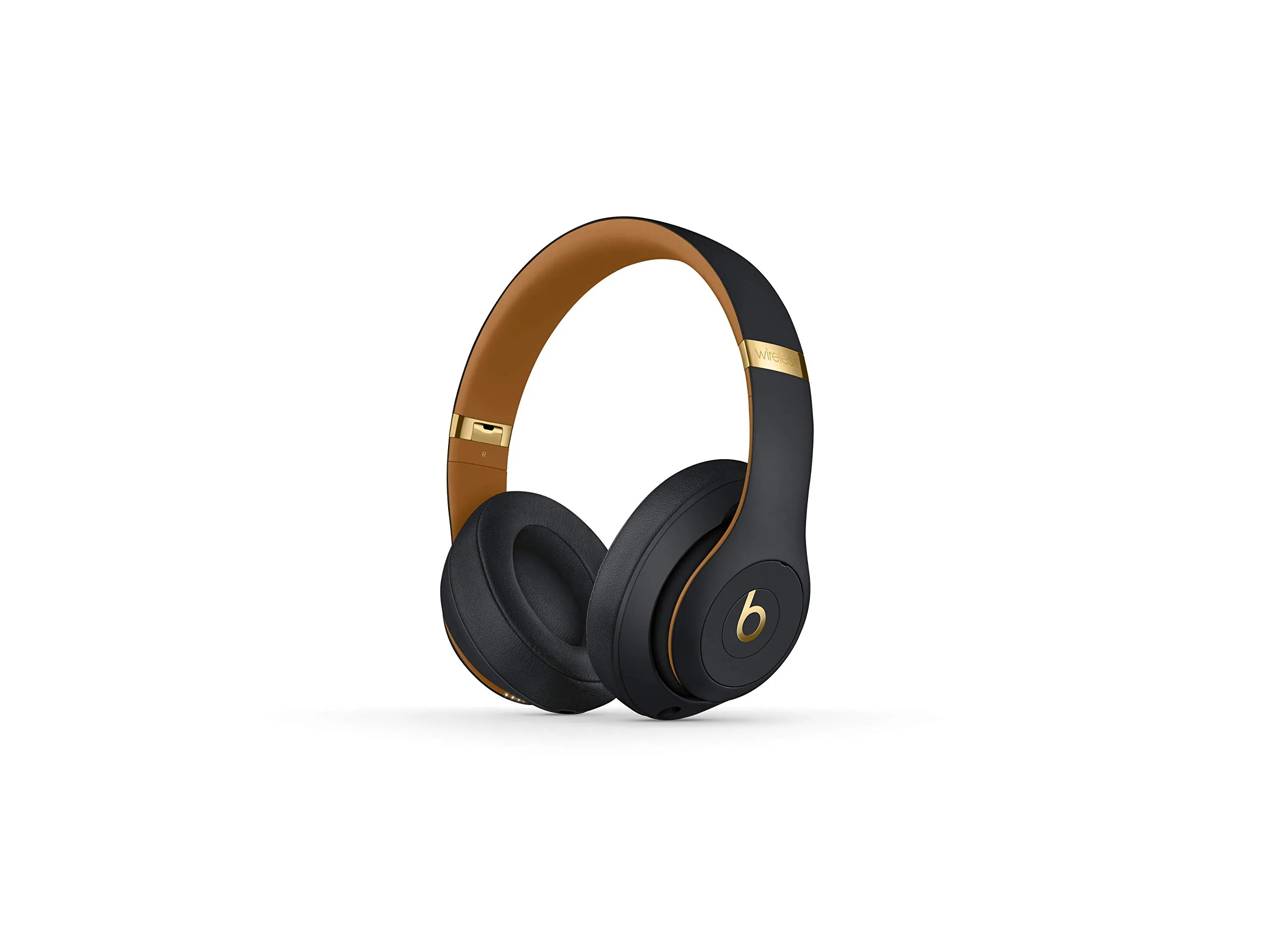 Beats Studio3 Wireless Over-Ear Headphones - Midnight Black, Skyline Collection, Renewed