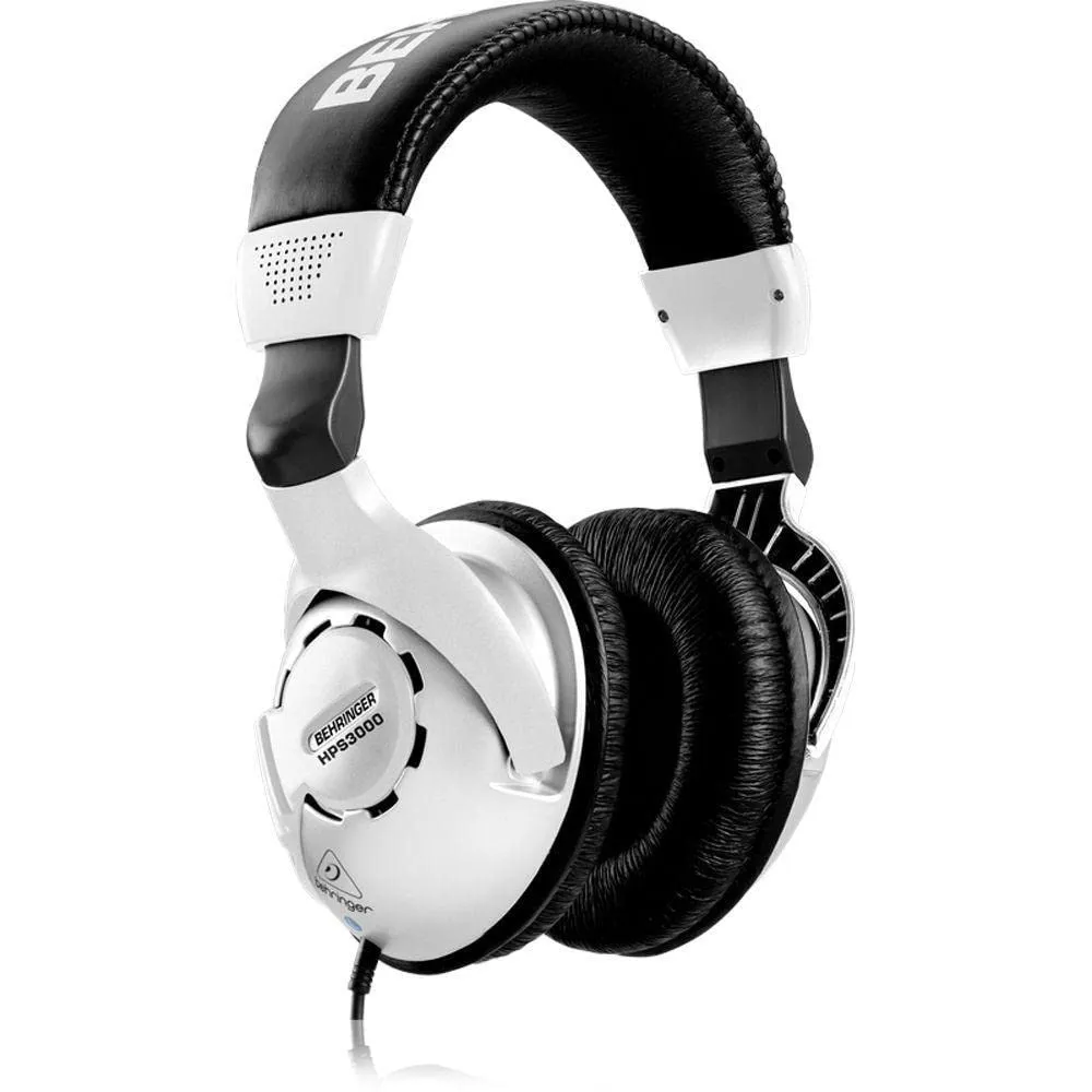 Behringer HPS3000 High-Performance Studio Headphones with Ultra-Wide Frequency Response