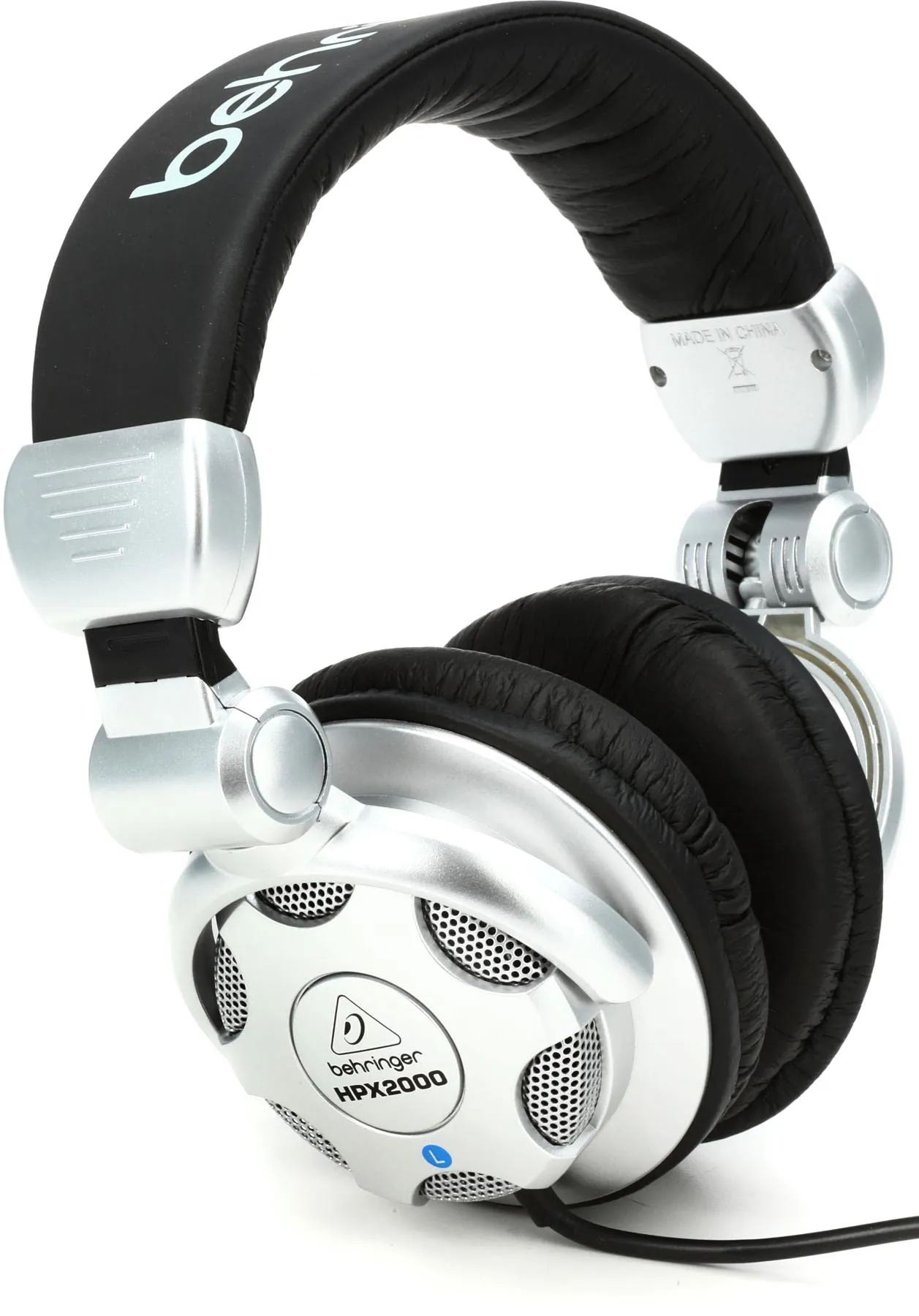 Behringer HPX2000 High-Definition DJ Headphones - Closed Circumaural, Collapsible Design, Premium Sound