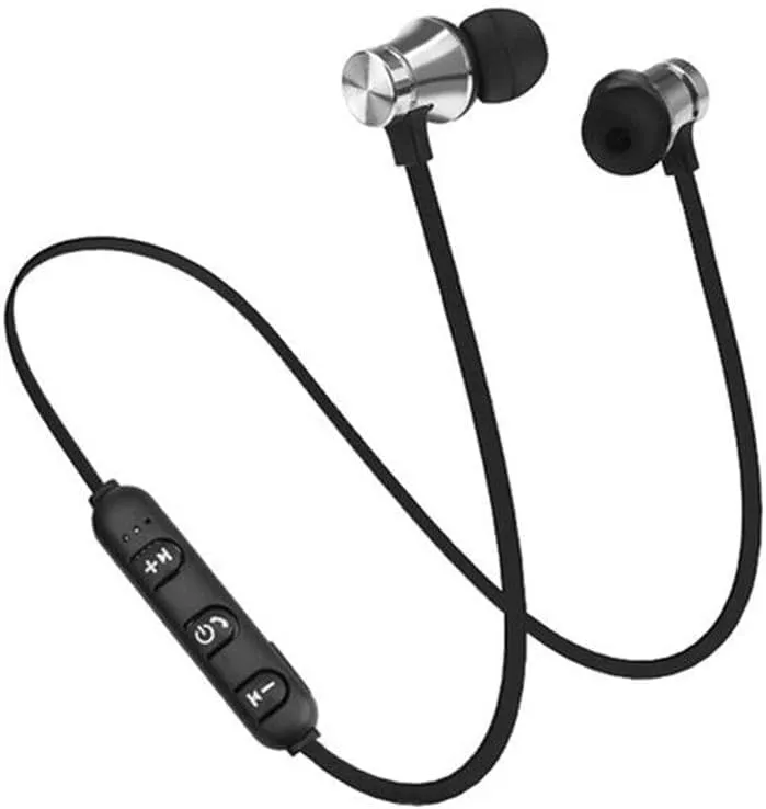 Black Wireless Bluetooth Earphones - In-Ear Stereo Headset with Earbuds by Galepromot