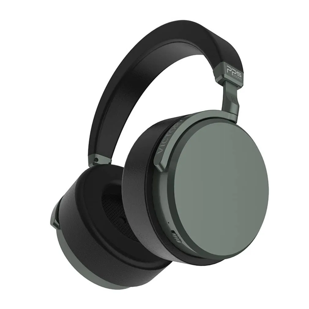 Bluetooth 5.0 Wireless On-Ear Headphones with ANC, Foldable Lightweight Hi-Fi Stereo, Bass Boost