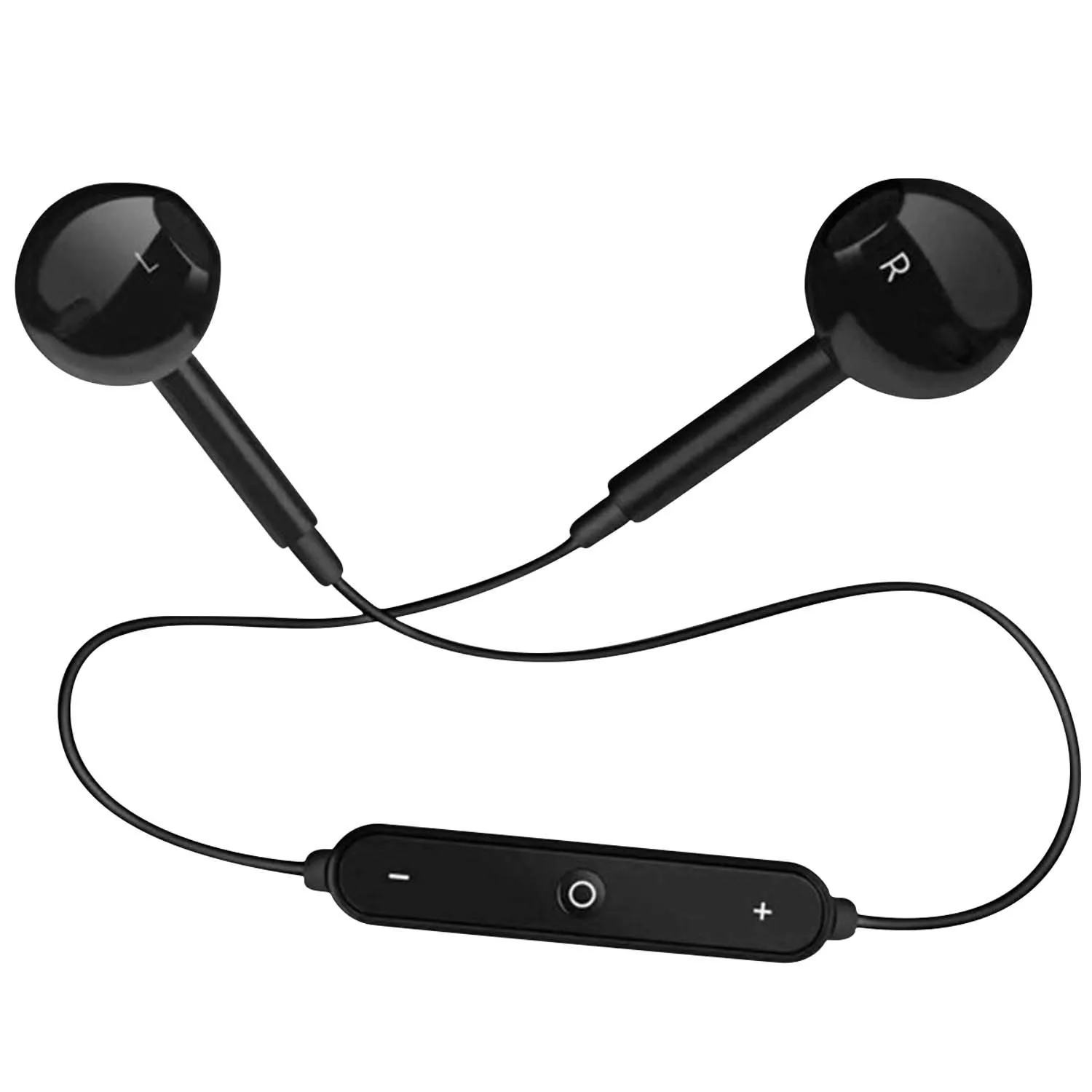 Bluetooth Earbuds - CoverON Sweatproof Sport Headset Wireless Headphones with Microphone, Black