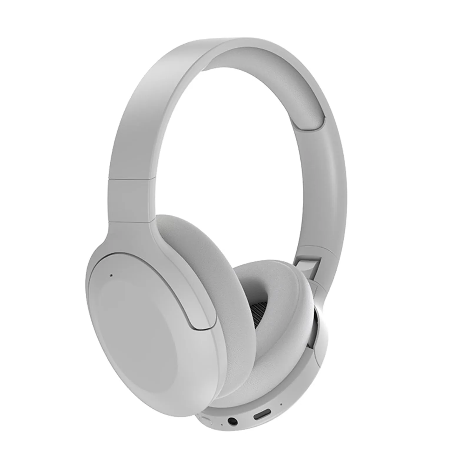 Bluetooth Over Ear Headphones with 10 Hours Playtime, Smart Noise Cancellation, Grey