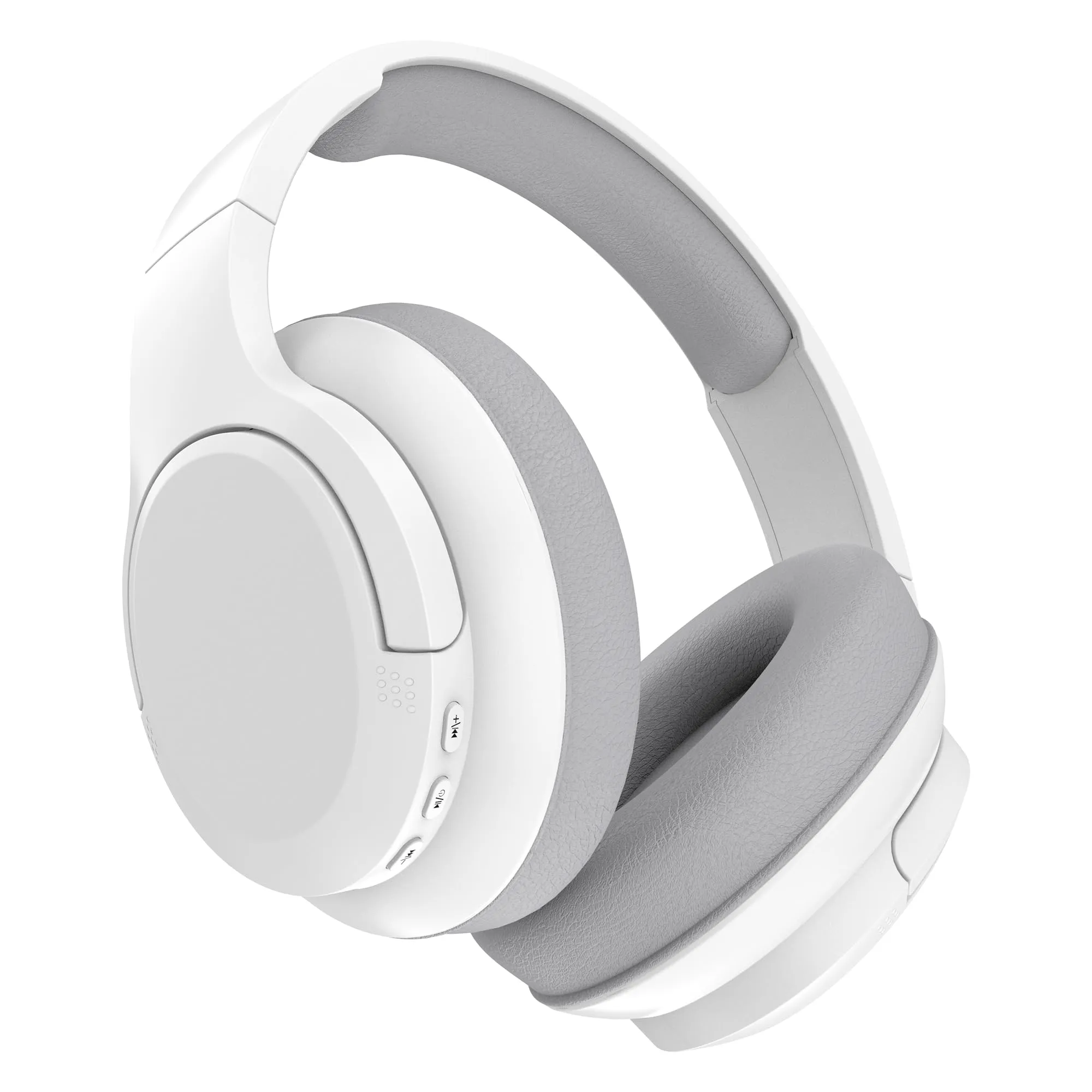 Bluetooth Wireless Over-Ear Headphones, 48H Playtime, Microphone, HiFi Stereo, Lightweight