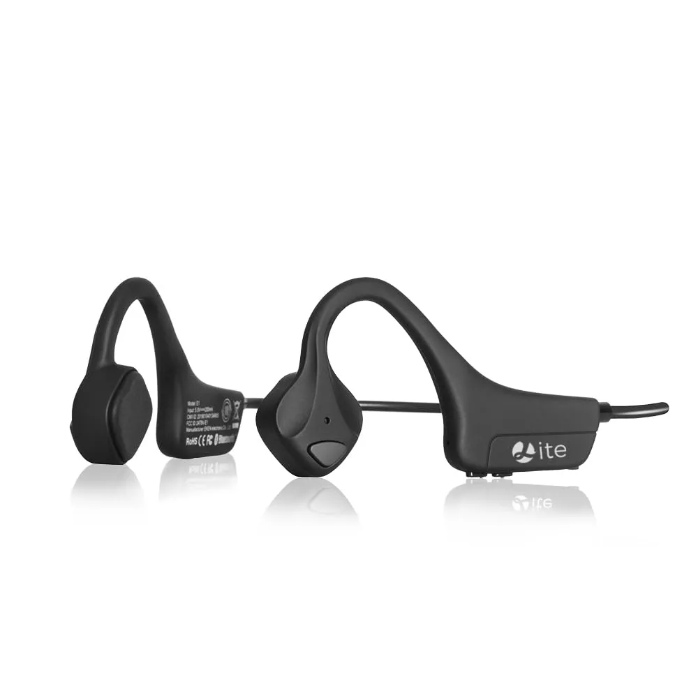 Bone Conduction Headphones Bluetooth, Lightweight Open-Ear Sports Earphones for Running & Hiking