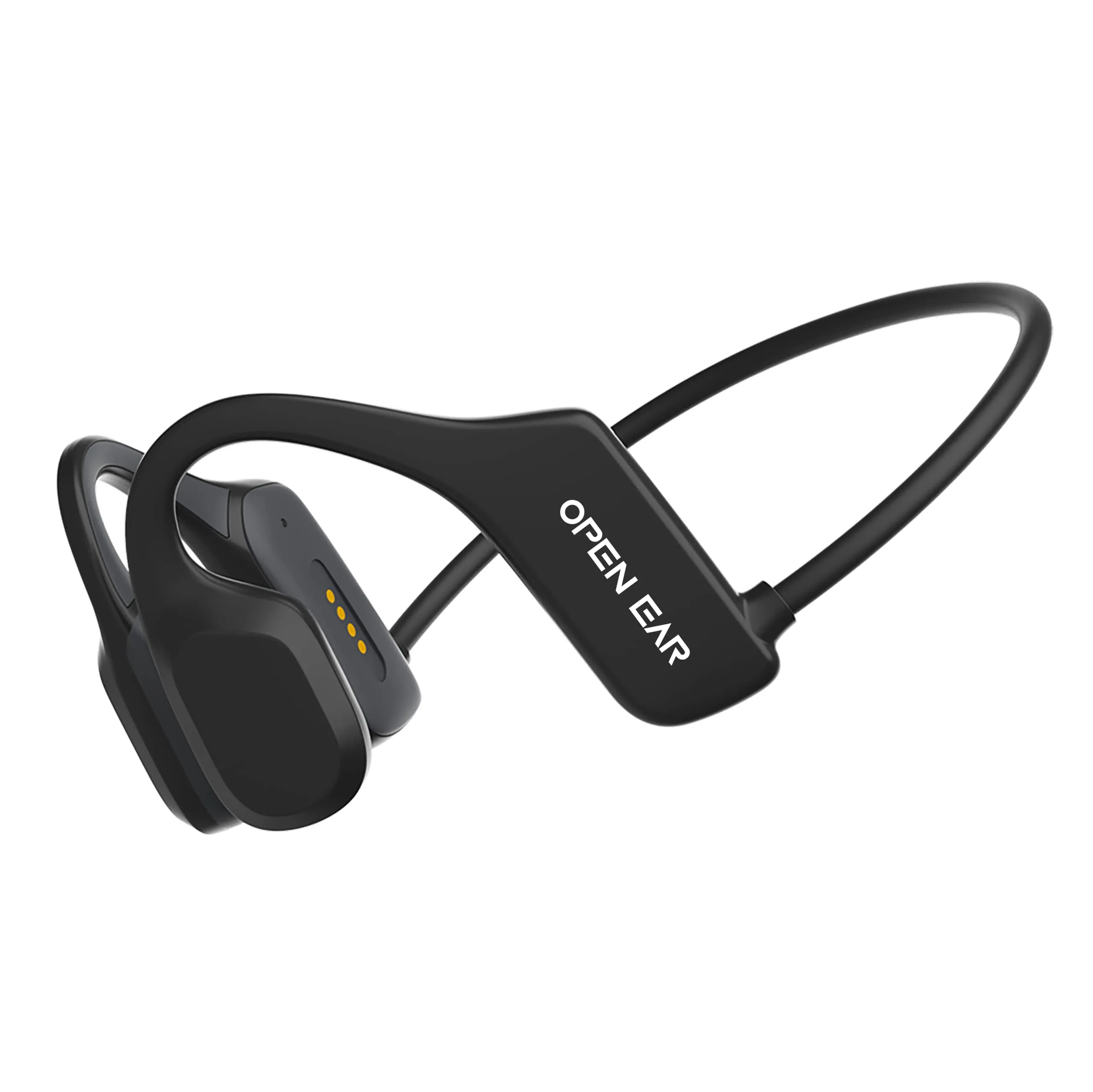 Bone Conduction Headphones IPX5 Waterproof Bluetooth 5.3 Wireless Sports Earphones - Black