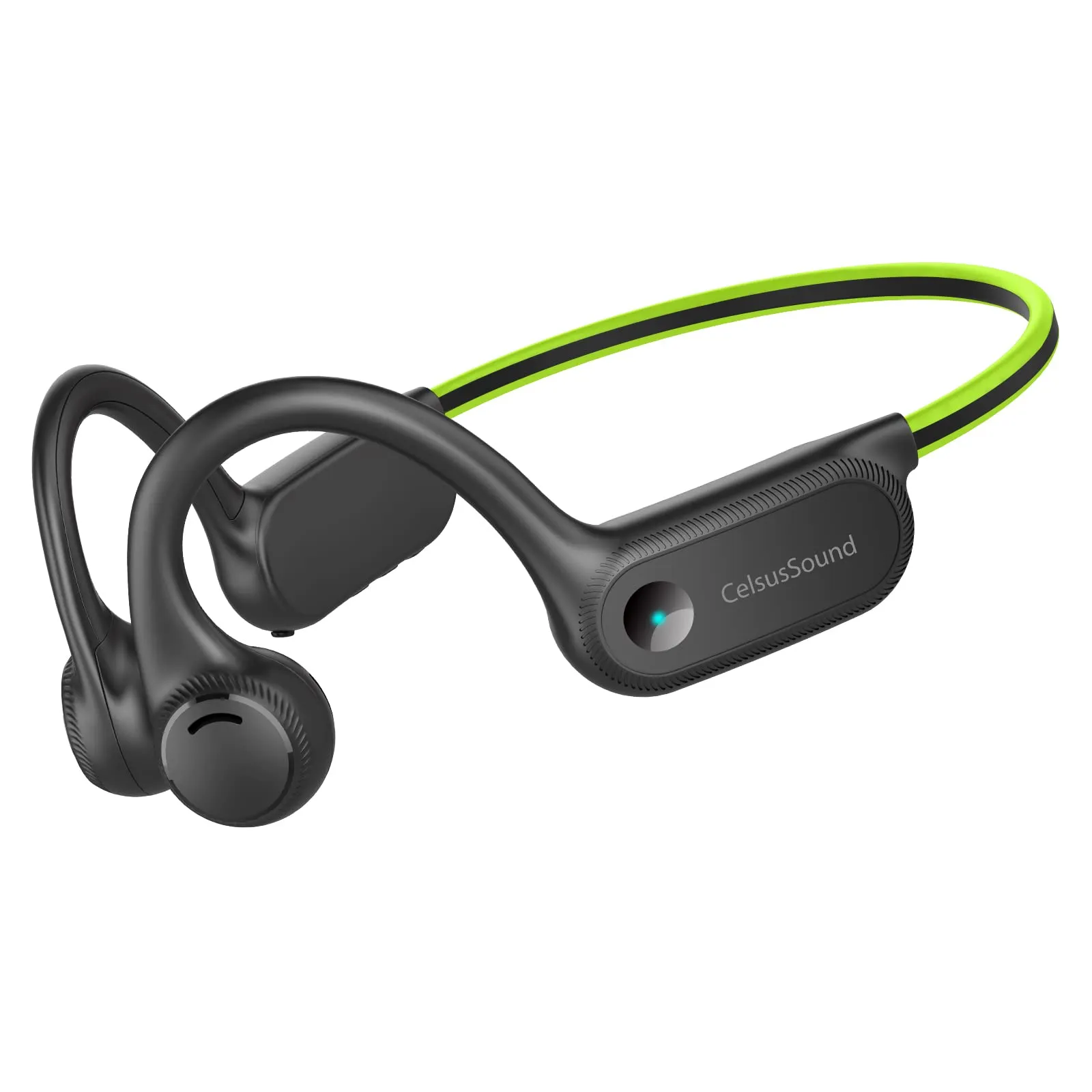 Bone Conduction Headphones, Open-Ear Sports Earphones, 10Hr Playtime, Bluetooth 5.2, Waterproof