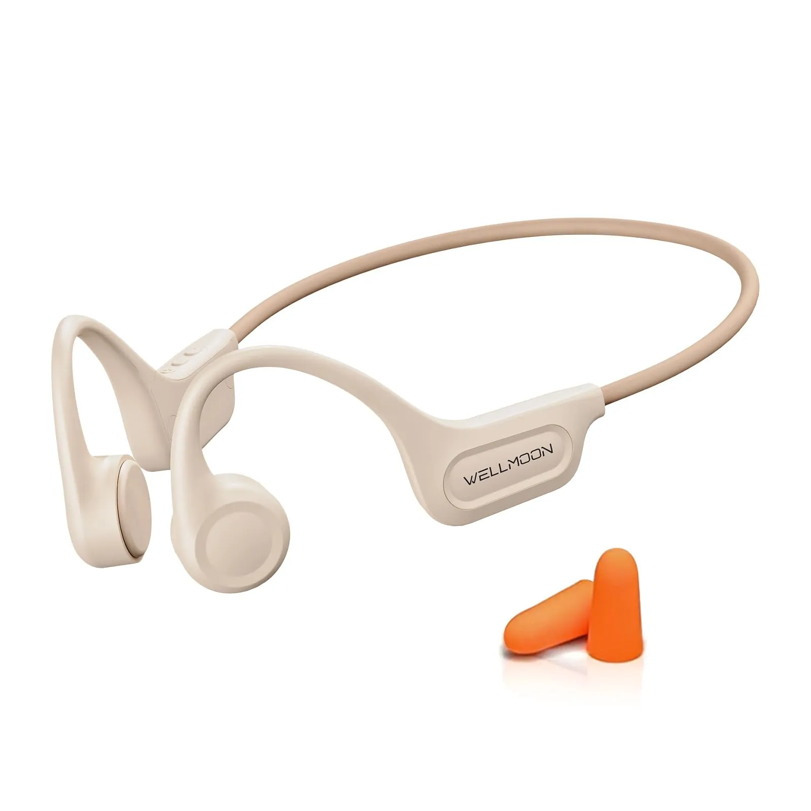 Bone Conduction Headphones Open Ear Wireless Bluetooth 5.3, 8H Playtime, Premium Sound, IP56