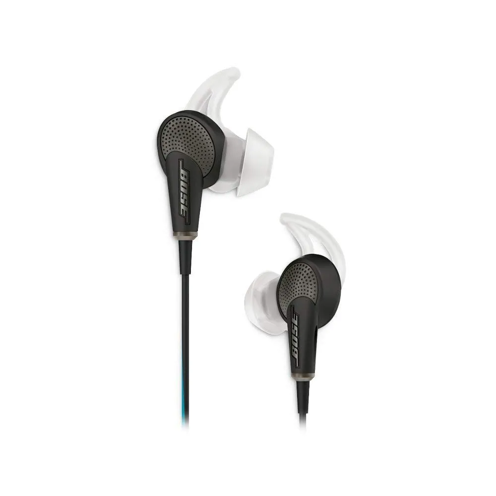 Bose QuietComfort 20 Noise Cancelling Headphones for Samsung/Android Devices, Black (Renewed)