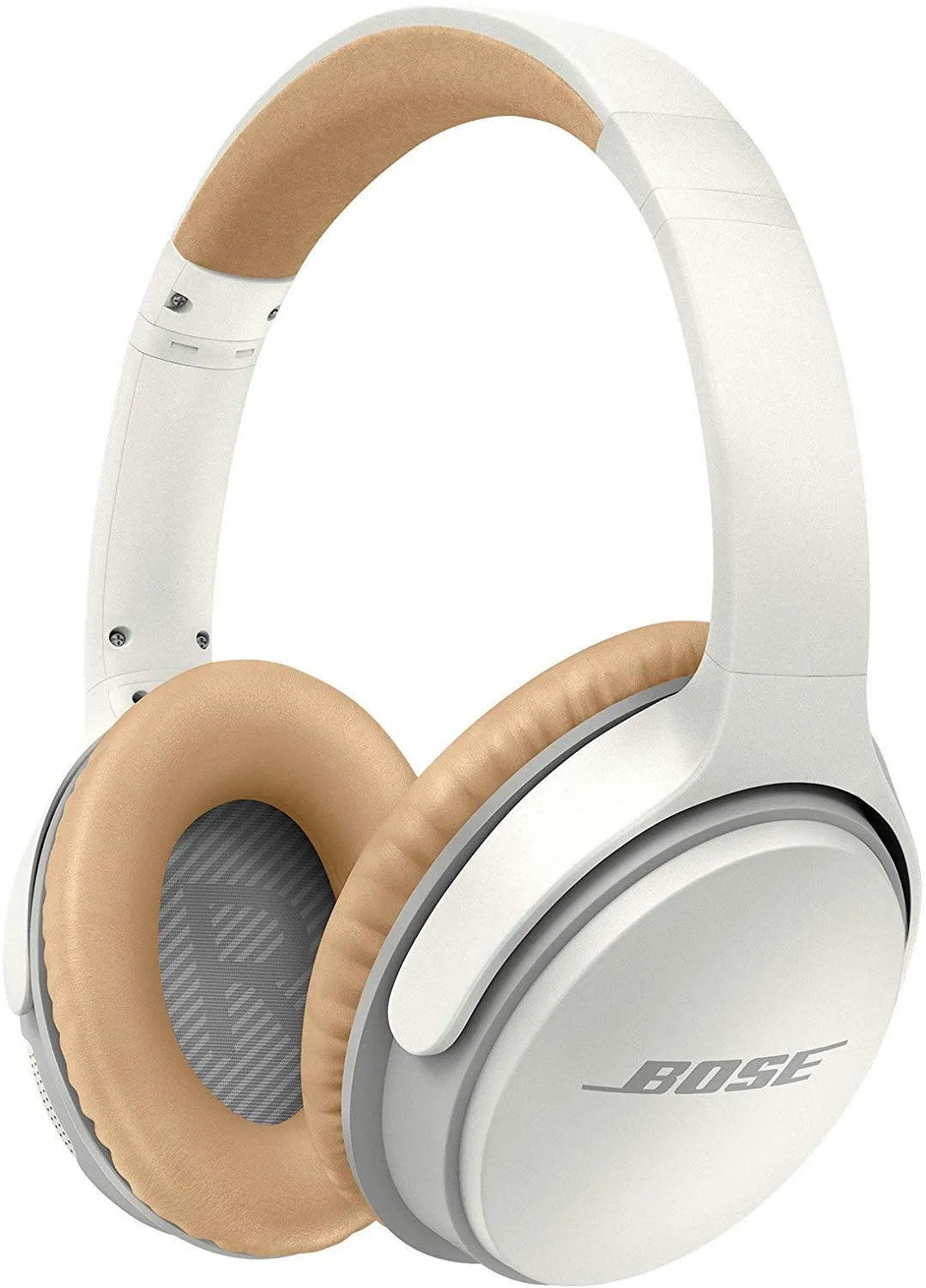 Bose SoundLink Around-Ear Wireless Headphones II (Renewed) - White, 15 Hours Battery, Bluetooth