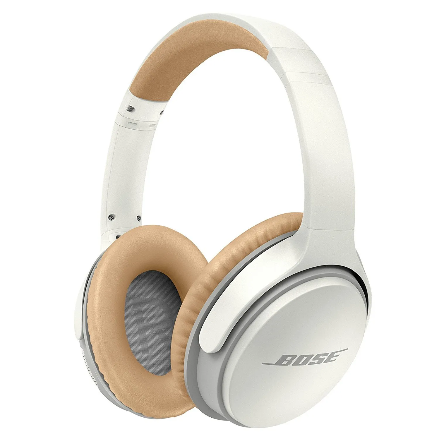 Bose SoundLink II Wireless Headphones - White, Deep Sound, 15-Hour Battery, Bluetooth Connectivity