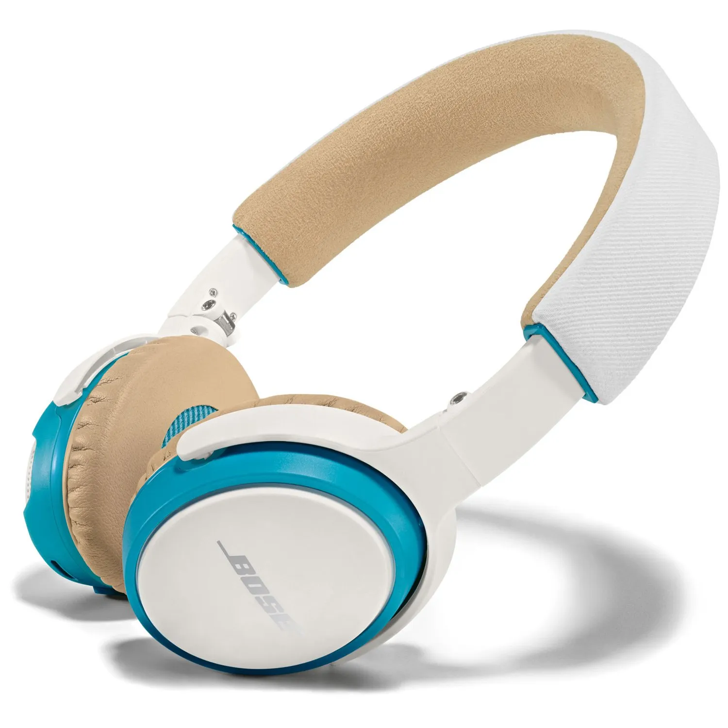 Bose SoundLink On-Ear Bluetooth Wireless Headphones - White, Powerful Sound, 15-Hour Playtime