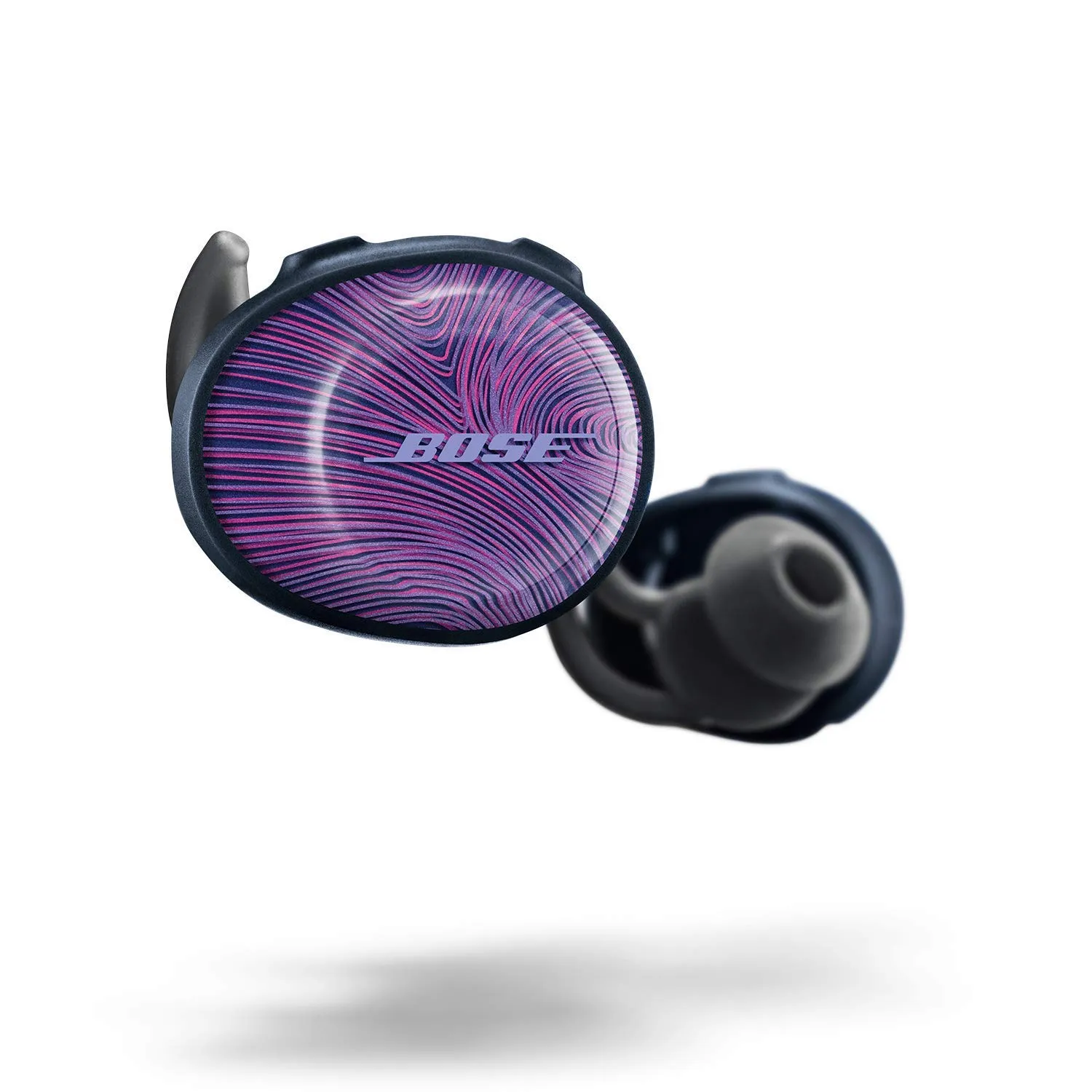 Bose SoundSport Free True Wireless Earbuds, Ultraviolet & Midnight Blue, Sweatproof Bluetooth Headphones