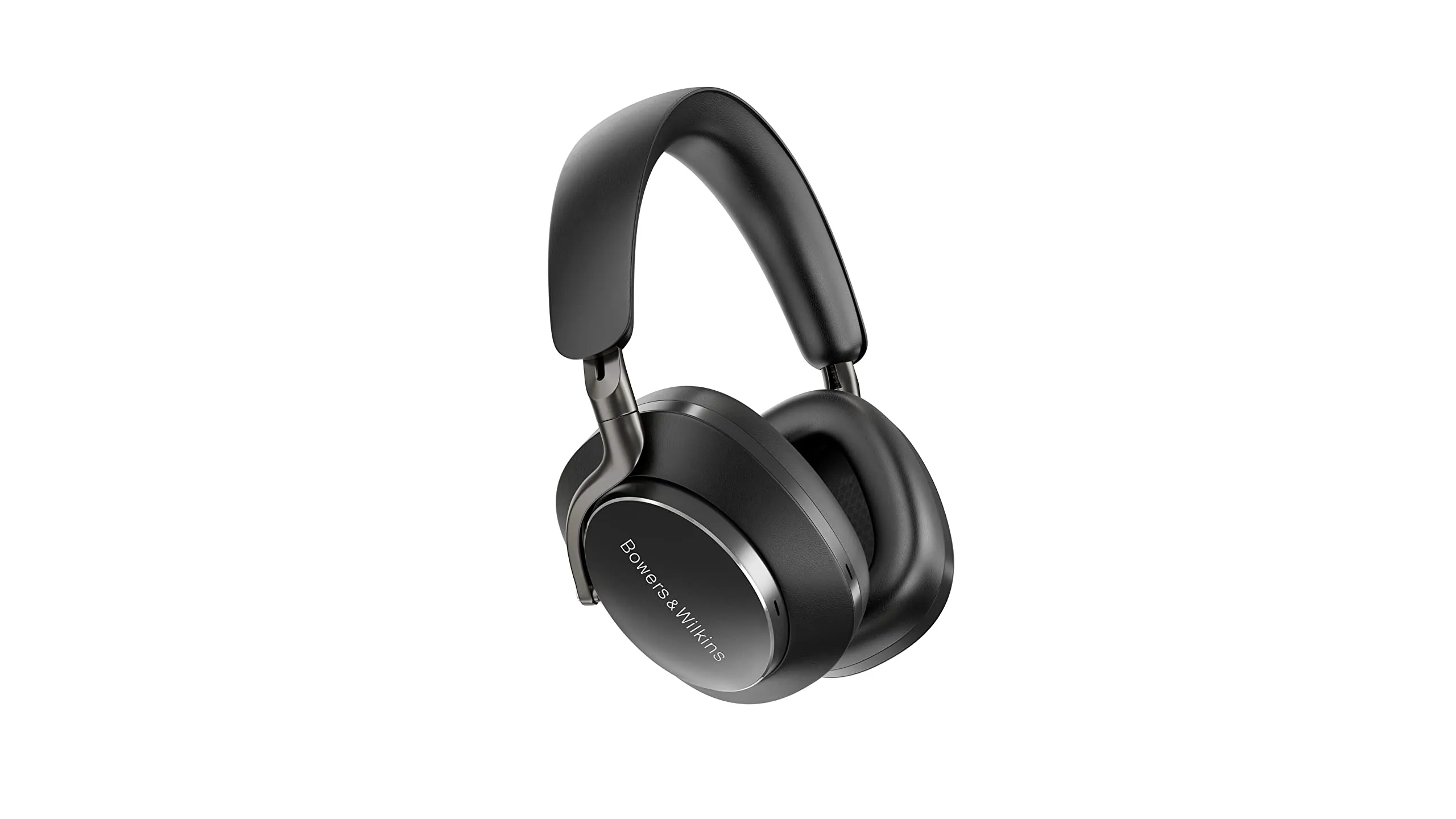 Bowers & Wilkins Px8 Over-Ear Wireless Headphones - 7-Hour Playback, Quick Charge, Black (Renewed)