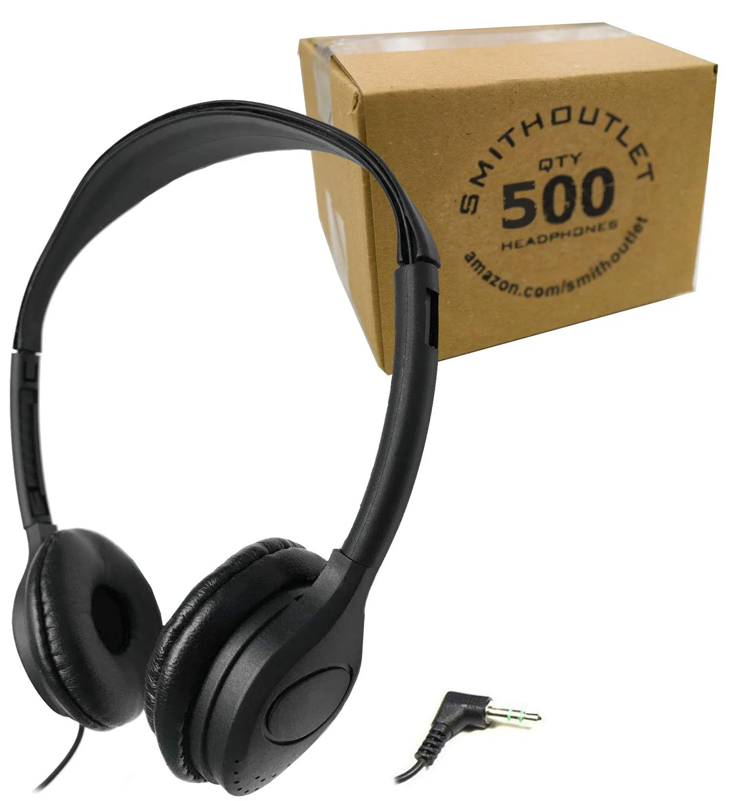 Bulk 500-Pack SmithOutlet Headphones