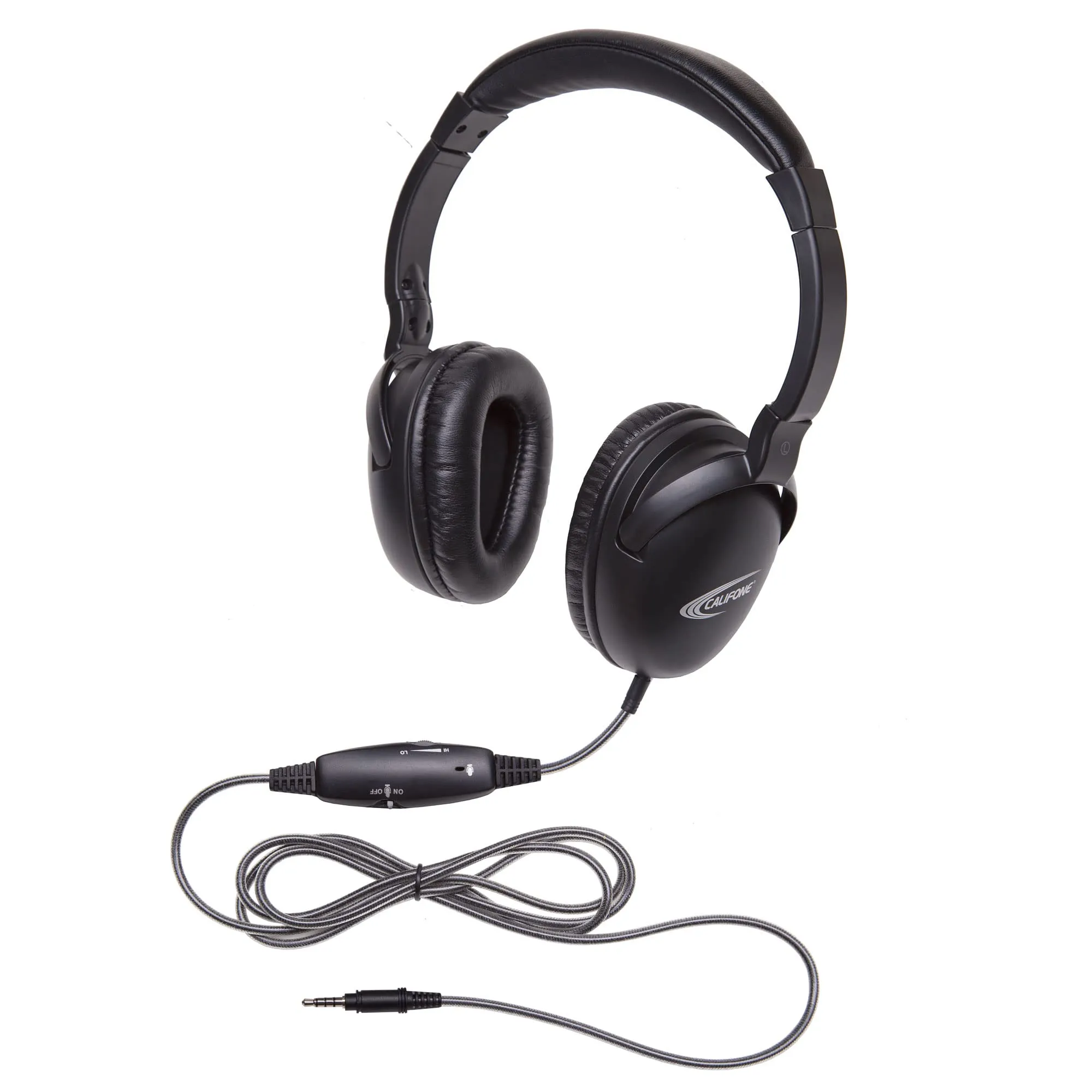 Califone 1017IMT NeoTech Plus Headset with Microphone, Comfortable Adjustable Design