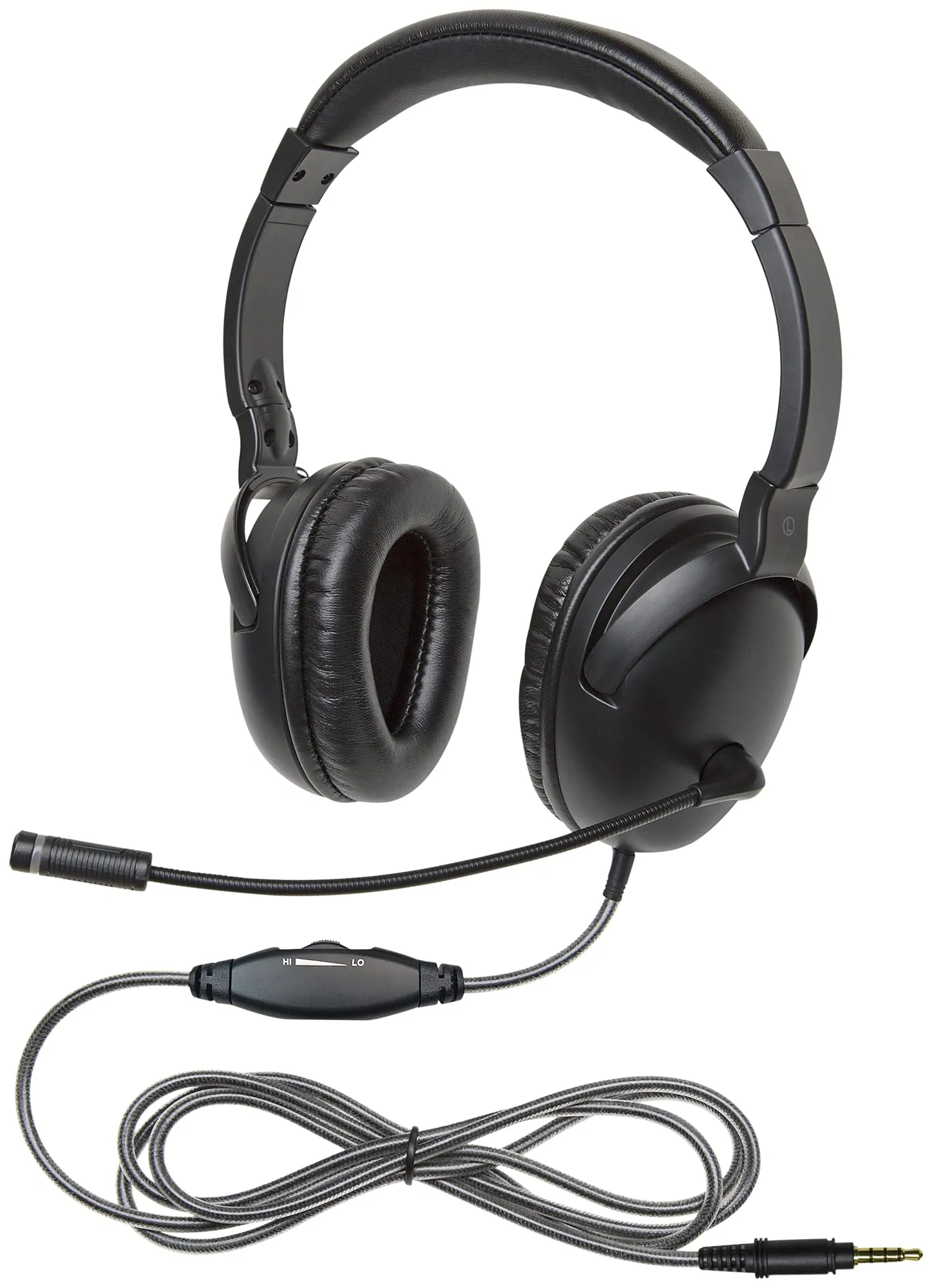 Califone 1017MT NeoTech Plus Headset with Gooseneck Microphone for Classrooms and Learning