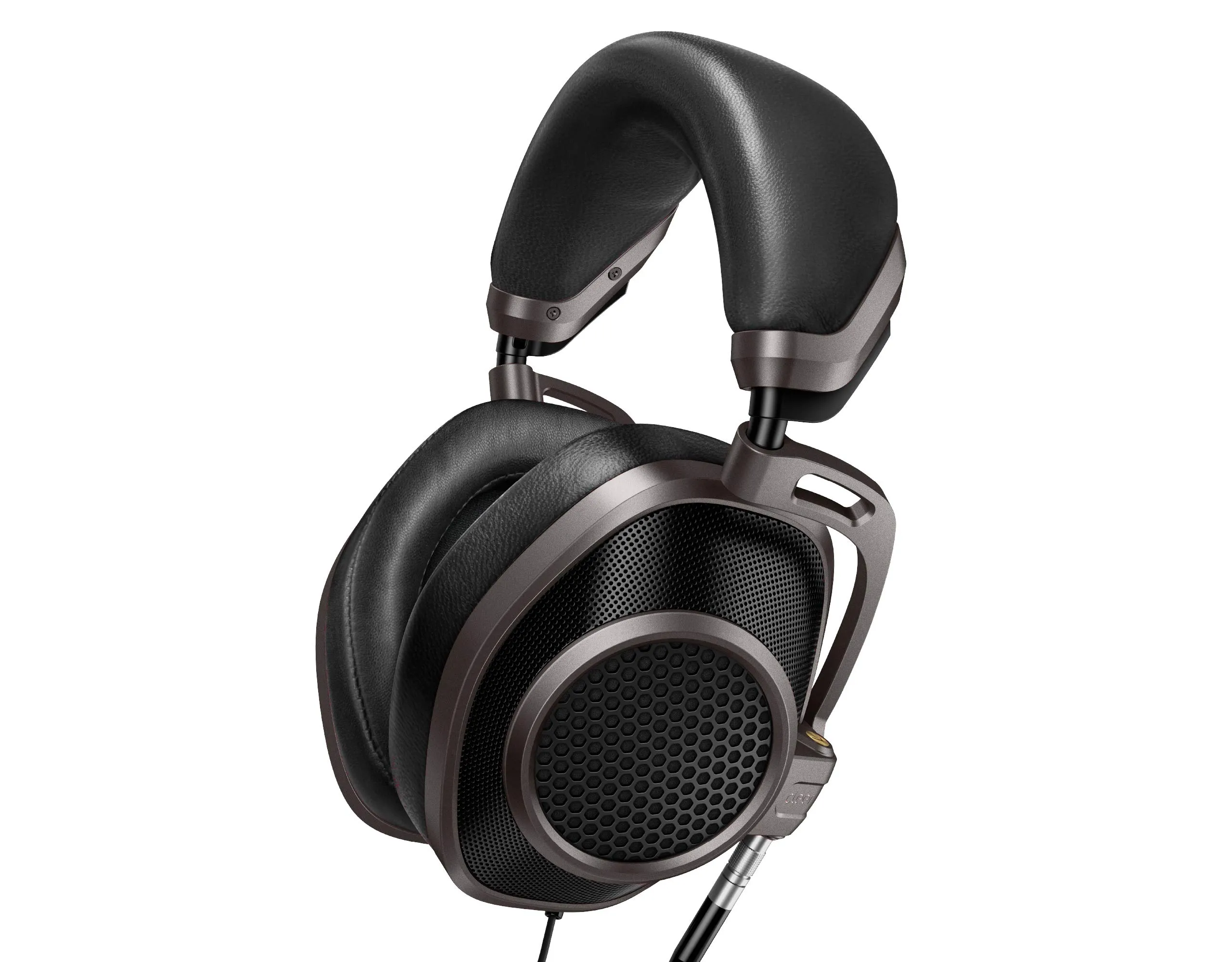 Cleer Audio NEXT Wired Audiophile Headphones - High-End Lambskin, Open Back, Innovative Drivers