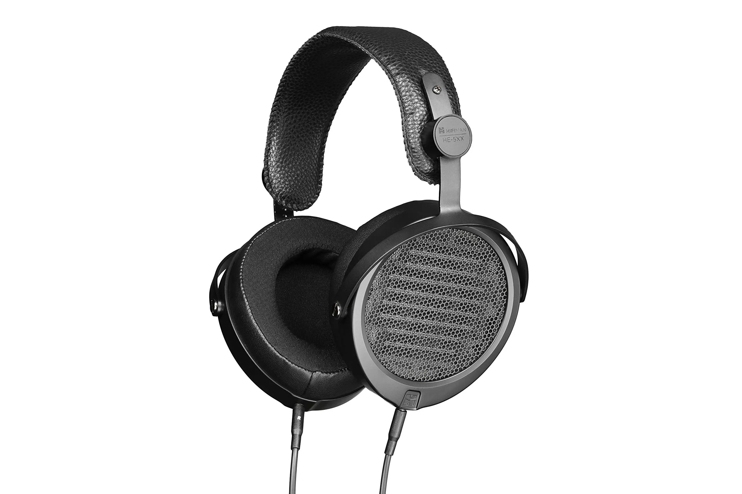 DROP + HIFIMAN HE5XX Black Planar Magnetic Over-Ear Open-Back Headphones with 3.5mm Jack