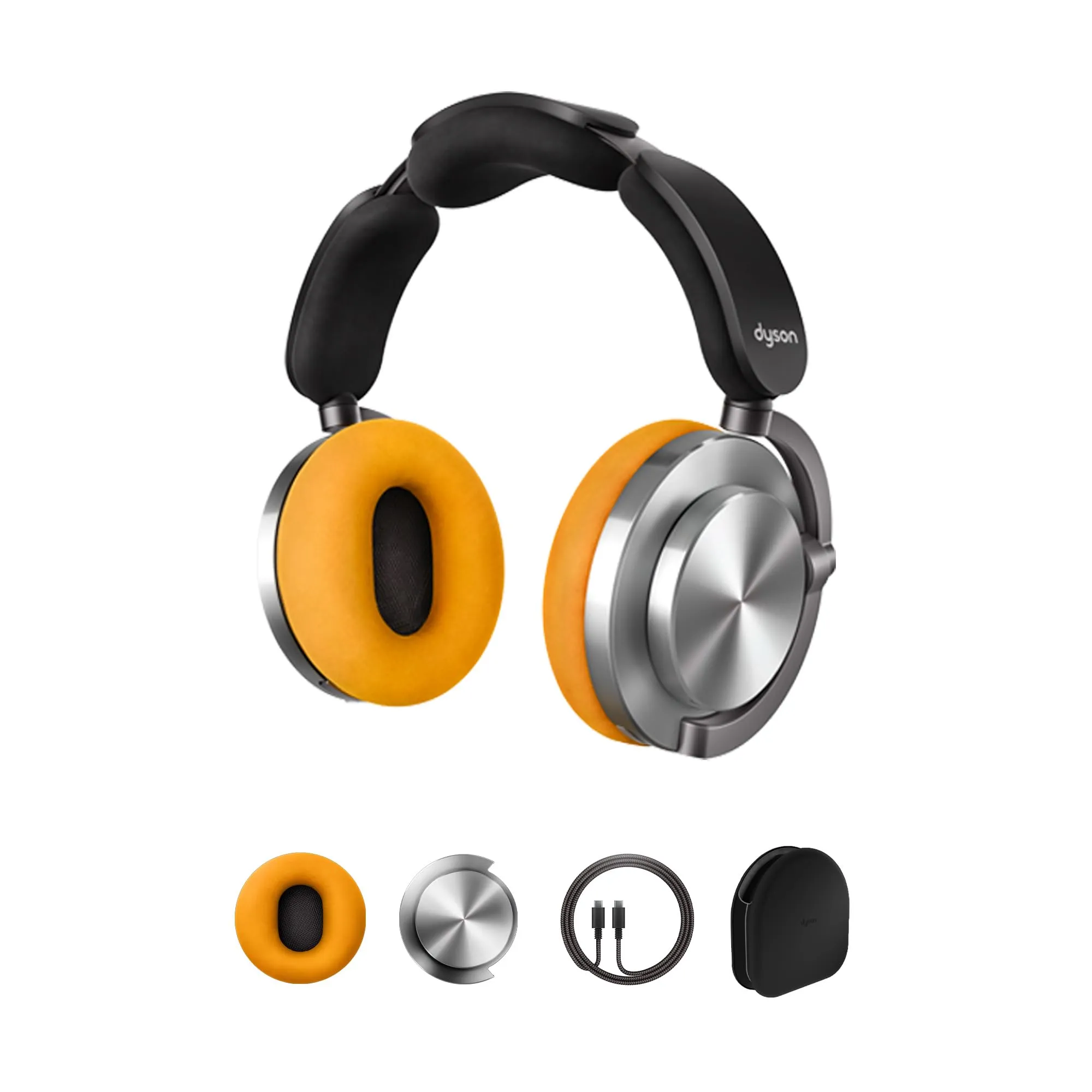 Dyson OnTrac™ Over Ear Headphones - Customizable ANC, 55 Hours Battery, Crystal-Clear Calls