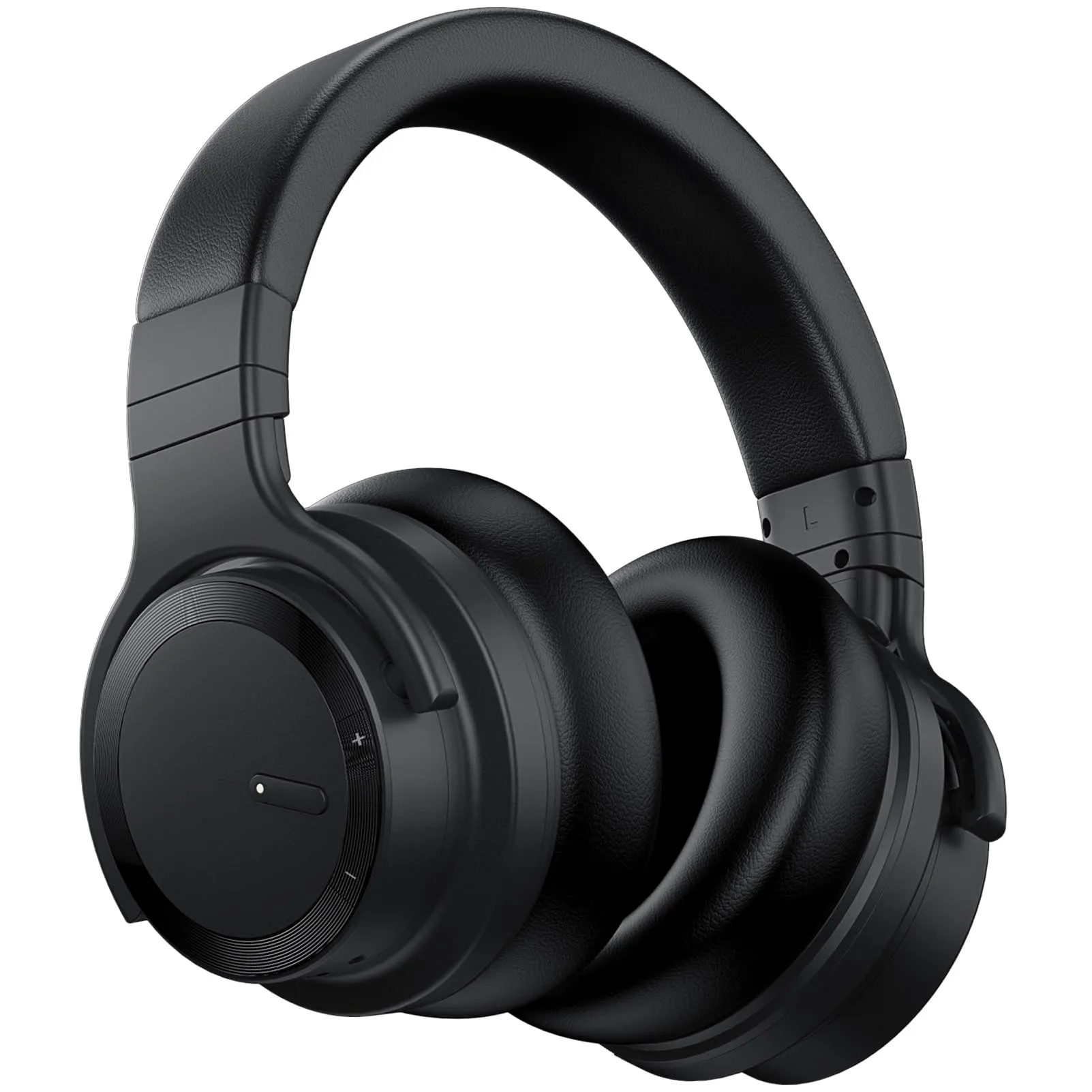 E7 Active Noise Cancelling Headphones - Wireless, Clear Calls, 30 Hours Playtime, Black