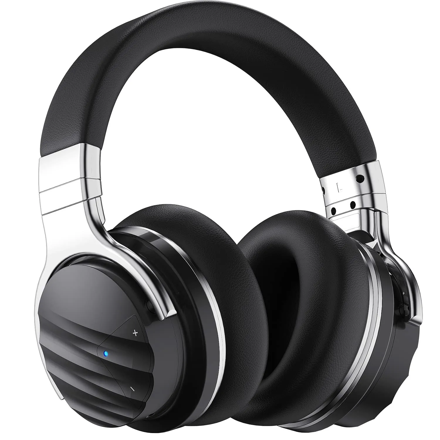 E7 MAX Active Noise Cancelling Headphones, 30H Playtime, Hi-Res Audio, Bluetooth, Over Ear