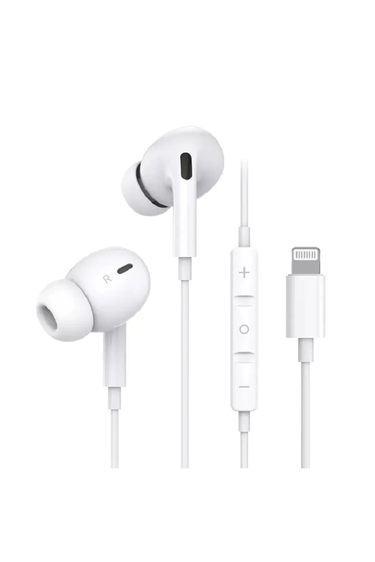 Earbuds for iPhone 7/8/SE/X/XR/11/12/13/14 - Lightning Wired In-Ear Headphones with Mic