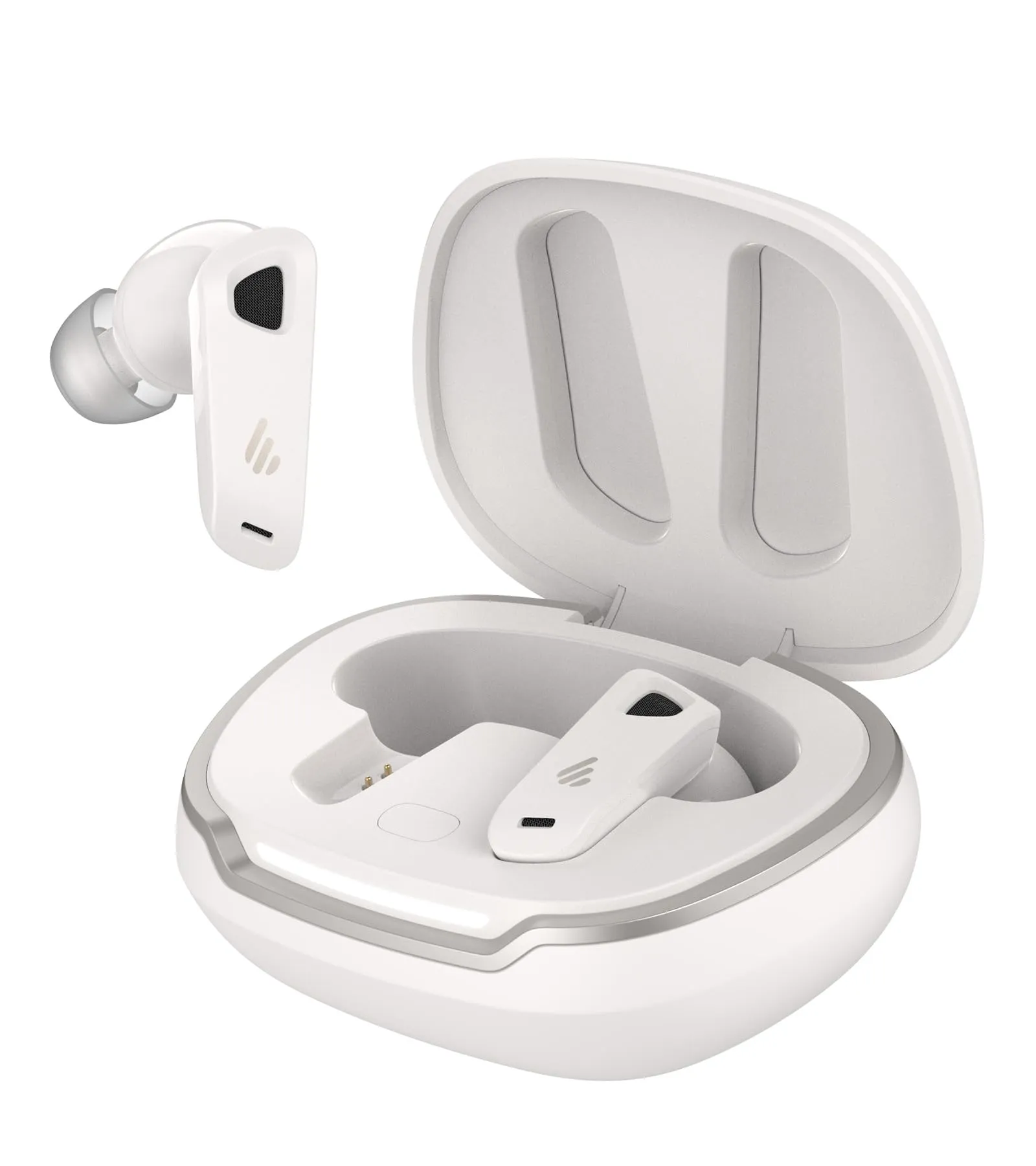 Edifier NeoBuds Pro 2 Noise-Cancelling Earbuds with Spatial Audio, Bluetooth 5.3, Ivory