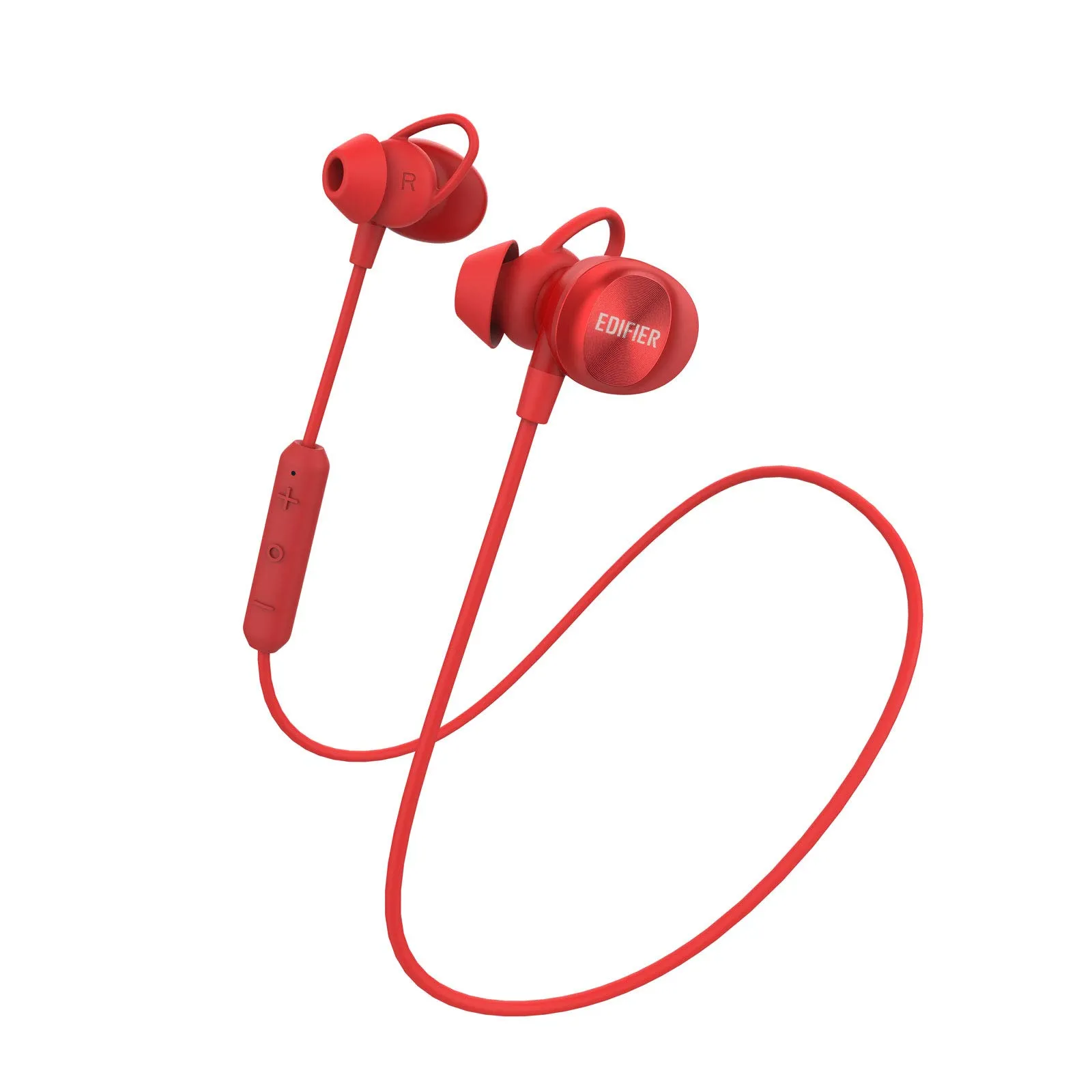 Edifier W285BT Wireless Sports Headphones - Bluetooth 4.2, IPX4 Sweat Proof, Red