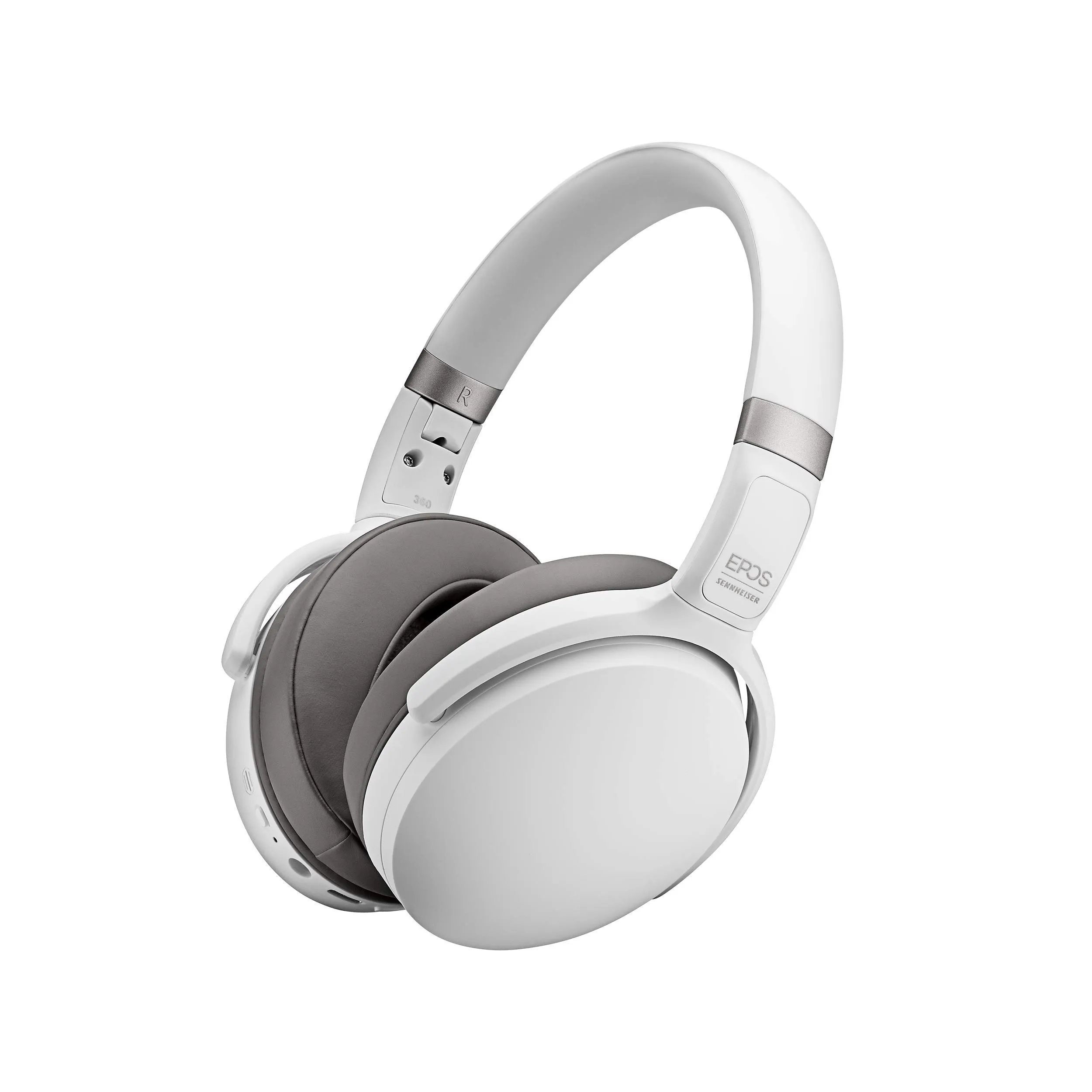 EPOS Adapt 360 Wireless Headset - Dual Connectivity, Noise-Canceling, Teams Certified, Over-Ear, White