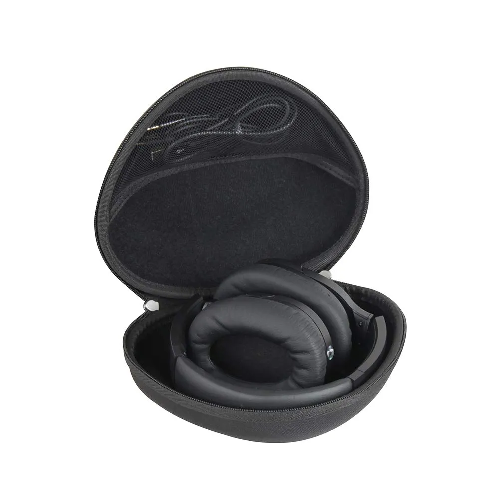 Hermitshell Travel Case for Tozo HT2 & WYZE Wireless Noise-Cancelling Headphones, Black