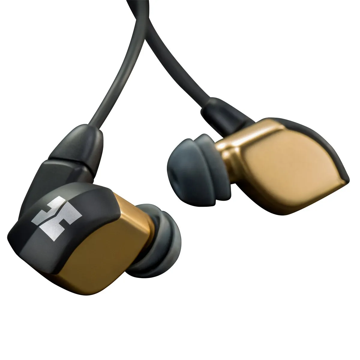 HIFIMAN RE2000 Topology Diaphragm Dynamic Driver In-Ear Monitors - 24k Gold/Black Finish