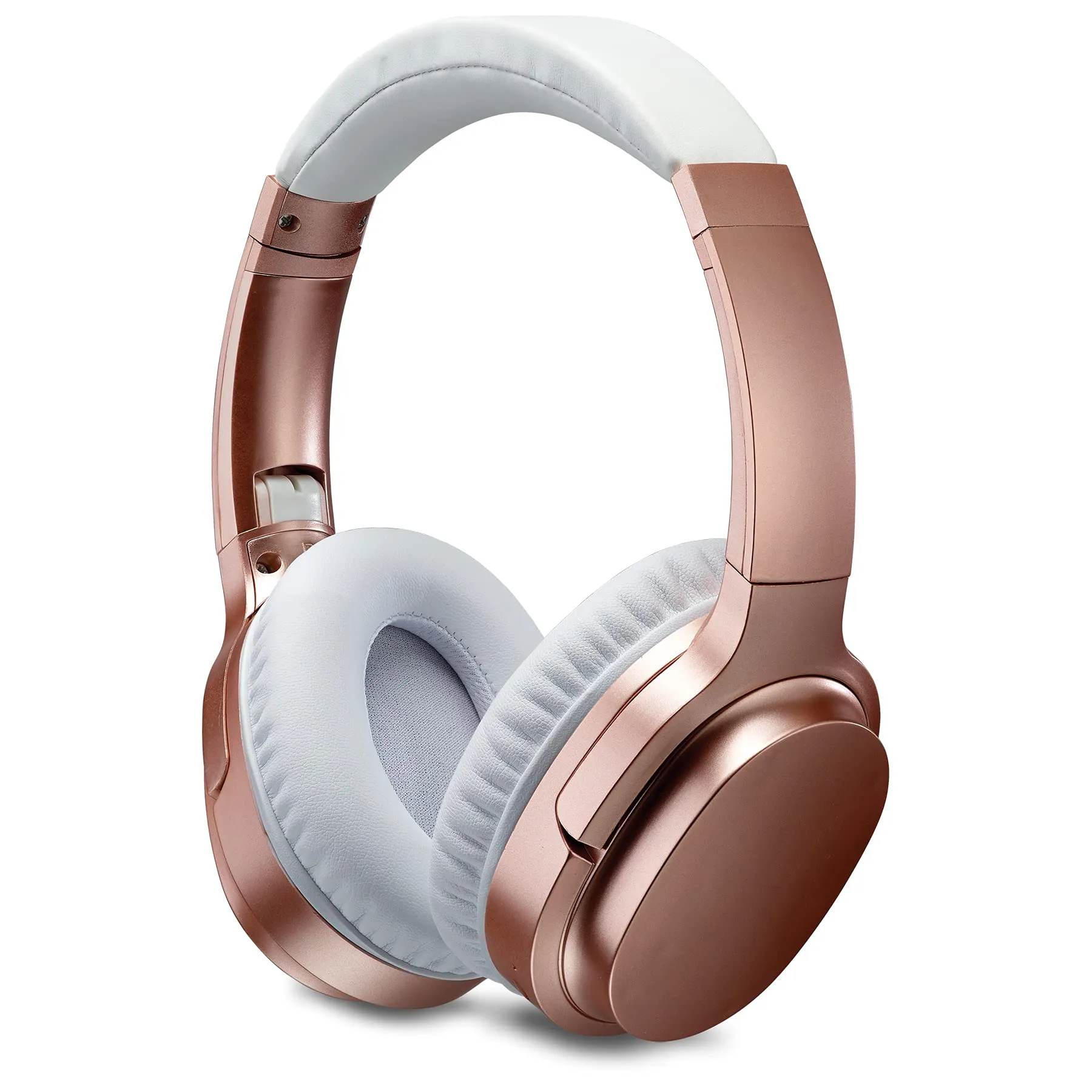 iLive Active Noise Cancellation Bluetooth Headphones - Rose Gold, Adjustable, 8-Hour Battery Life