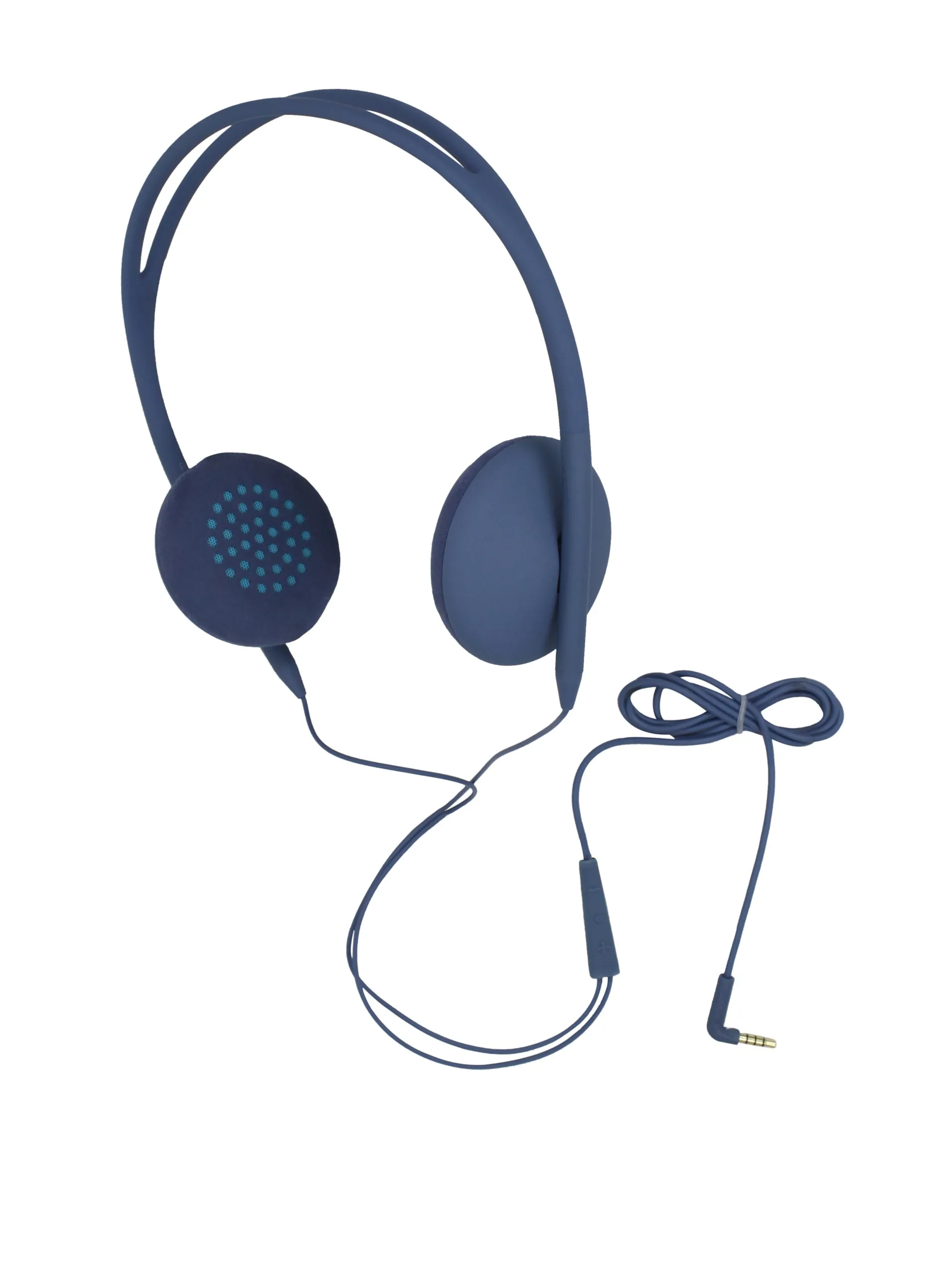 Incase Men's Pivot On-Ear Lite Headphones, Dove/Fluro Blue - High Fidelity Wireless Sound