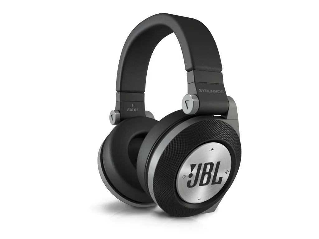 JBL E50BT Black Premium Wireless Over-Ear Bluetooth Headphones with 50mm Drivers