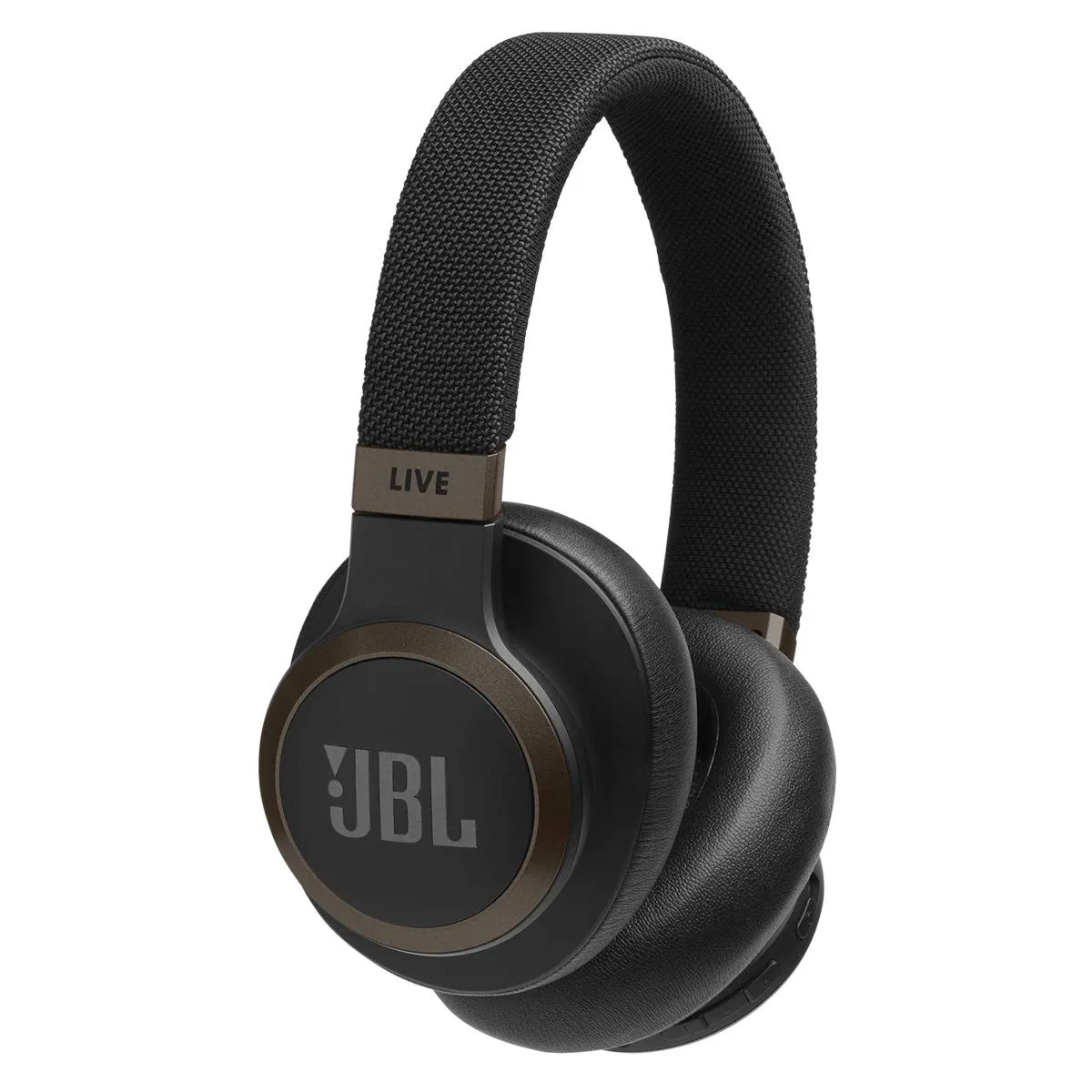 JBL Live 650BTNC Black - Wireless Over-Ear Bluetooth Headphones with Noise-Cancelling & Voice Assistant