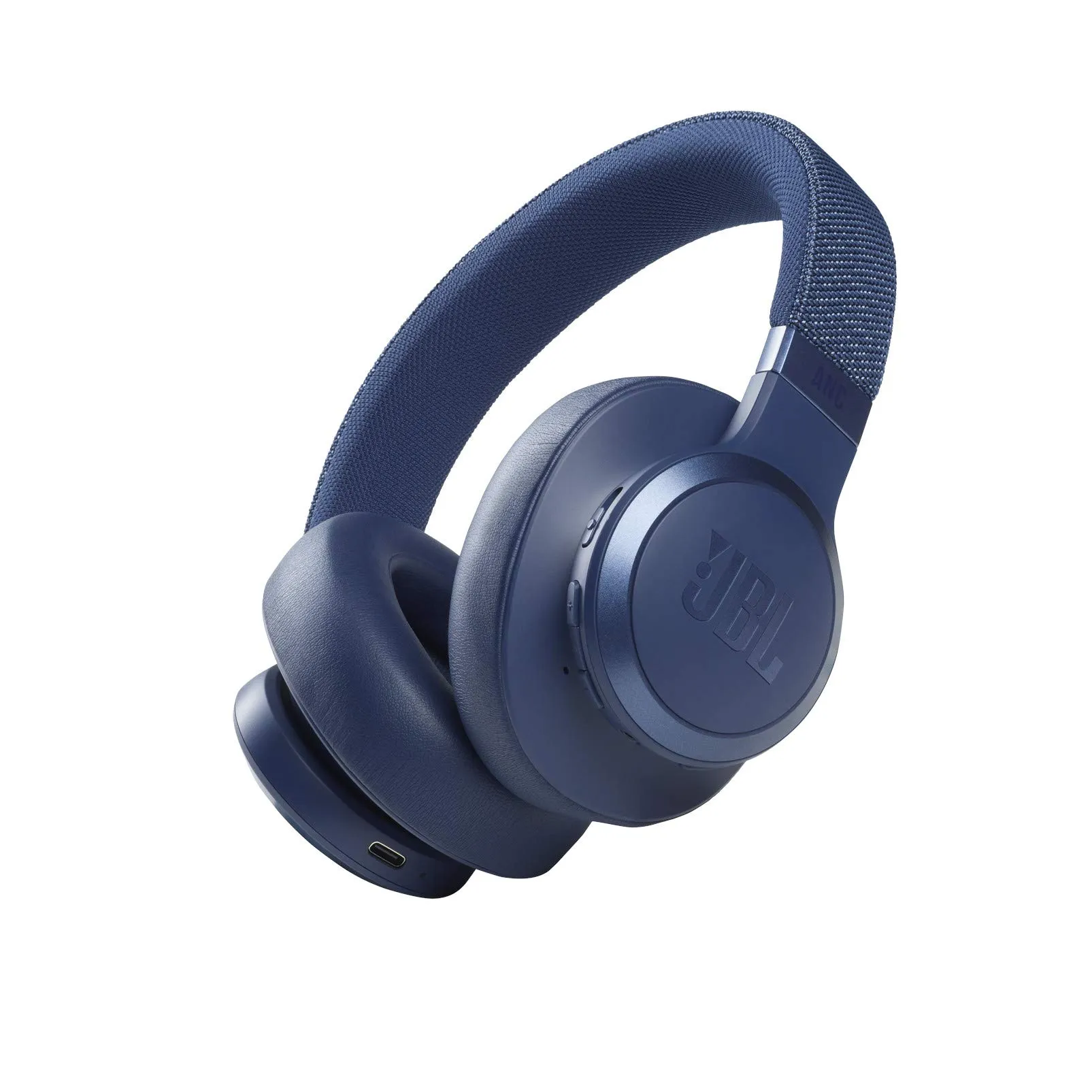 JBL Live 660NC Wireless Over-Ear Noise Cancelling Headphones - Blue - Certified Refurbished